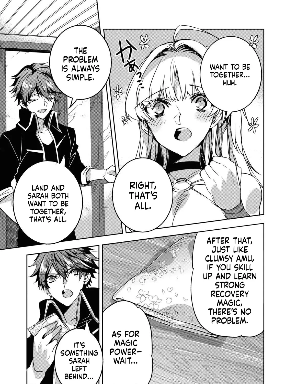 TENSAI SAIJAKU MAMONOTSUKAI HA KIKAN SHITAI ~SAIKYOU NO JUUSHA TO HIKIHANASARETE MISHIRANU CHI NI TOBASAREMASHITA Chapter 13 - page 44