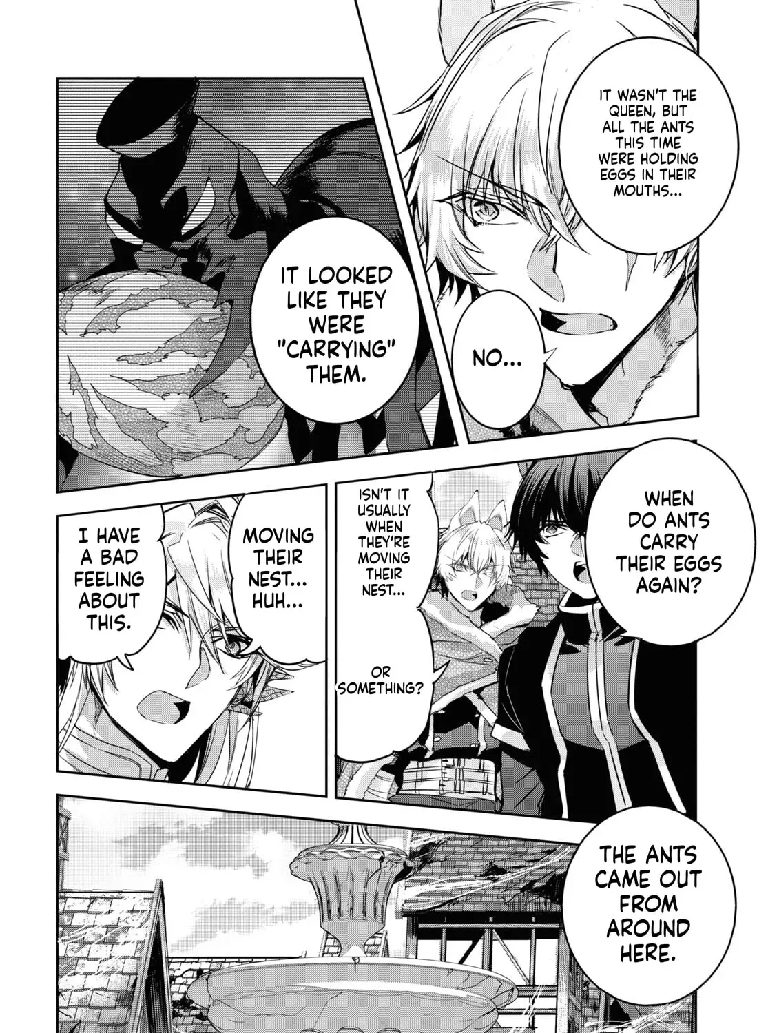TENSAI SAIJAKU MAMONOTSUKAI HA KIKAN SHITAI ~SAIKYOU NO JUUSHA TO HIKIHANASARETE MISHIRANU CHI NI TOBASAREMASHITA Chapter 15 - page 34