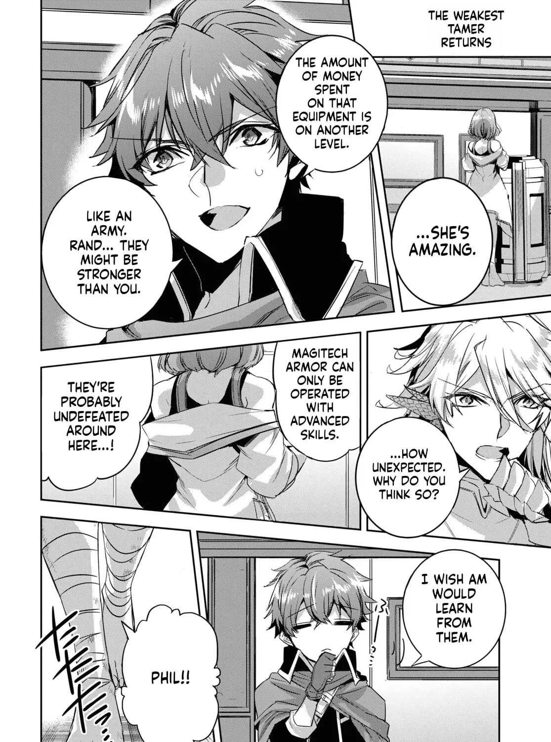 TENSAI SAIJAKU MAMONOTSUKAI HA KIKAN SHITAI ~SAIKYOU NO JUUSHA TO HIKIHANASARETE MISHIRANU CHI NI TOBASAREMASHITA Chapter 16 - page 14