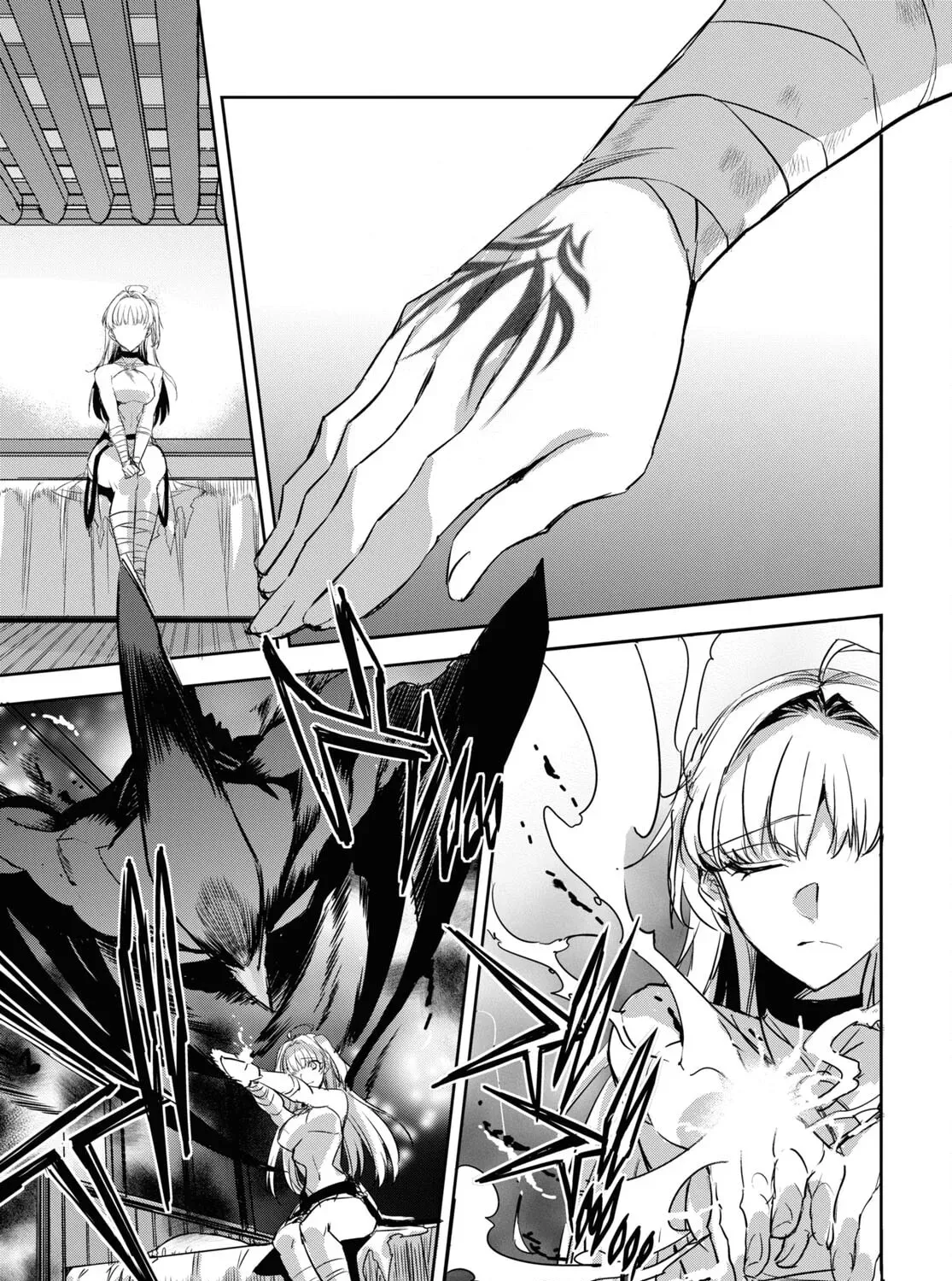 TENSAI SAIJAKU MAMONOTSUKAI HA KIKAN SHITAI ~SAIKYOU NO JUUSHA TO HIKIHANASARETE MISHIRANU CHI NI TOBASAREMASHITA Chapter 16 - page 40