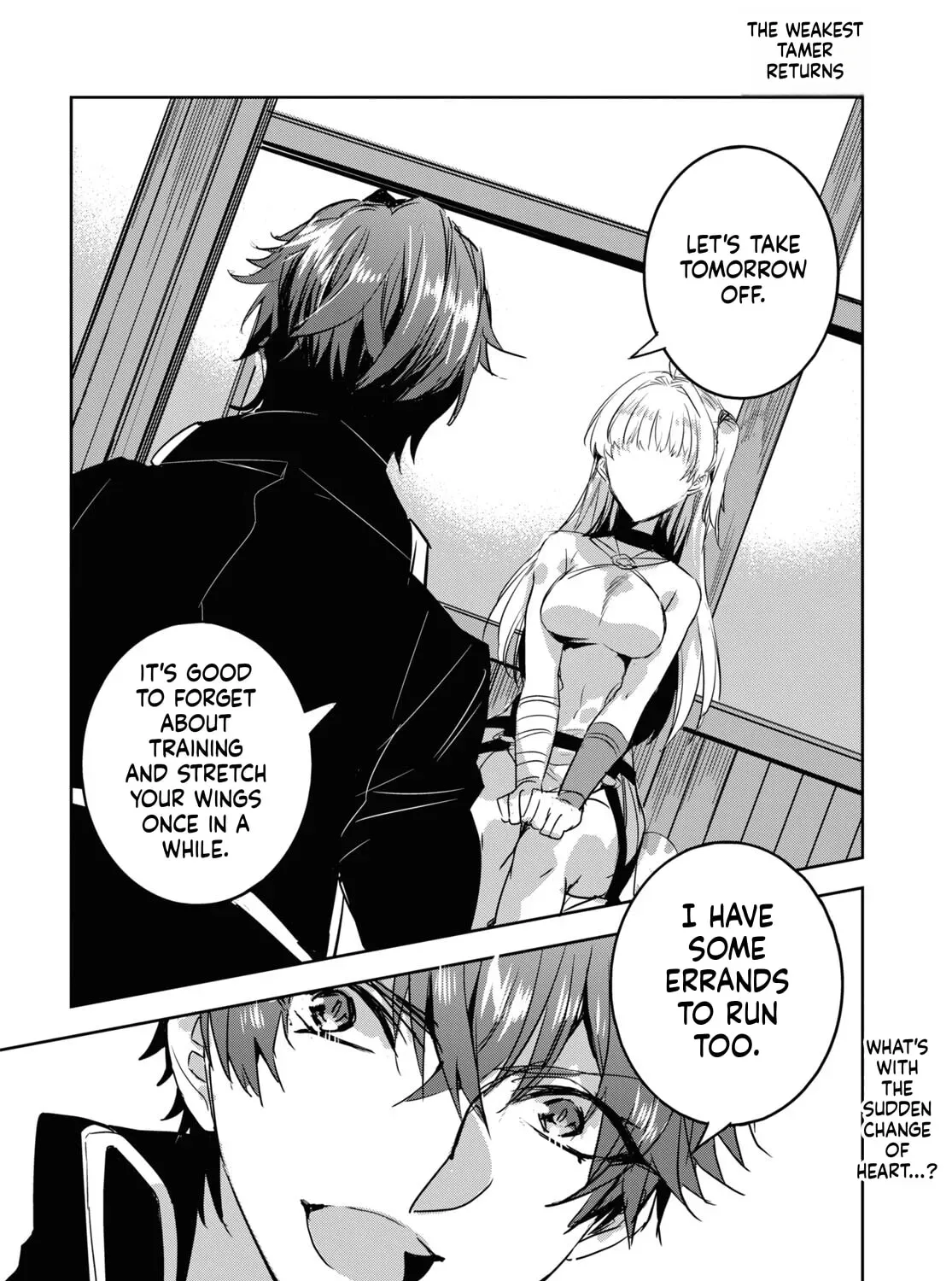 TENSAI SAIJAKU MAMONOTSUKAI HA KIKAN SHITAI ~SAIKYOU NO JUUSHA TO HIKIHANASARETE MISHIRANU CHI NI TOBASAREMASHITA Chapter 16 - page 50