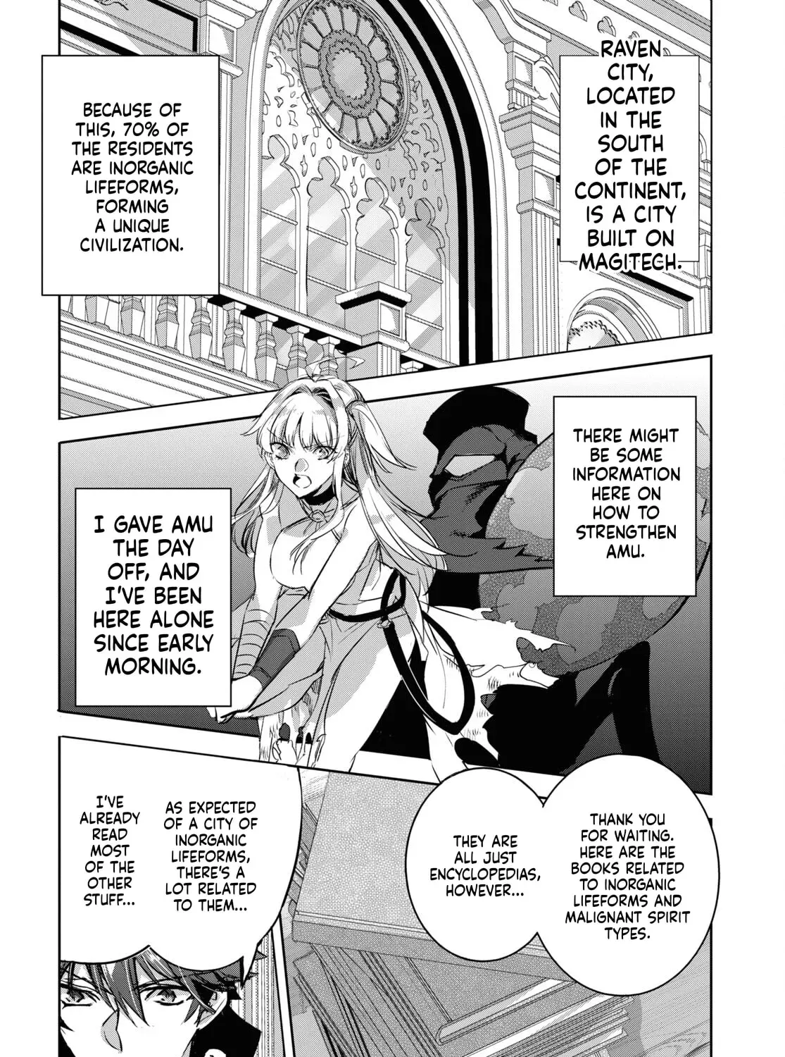 TENSAI SAIJAKU MAMONOTSUKAI HA KIKAN SHITAI ~SAIKYOU NO JUUSHA TO HIKIHANASARETE MISHIRANU CHI NI TOBASAREMASHITA Chapter 17 - page 6