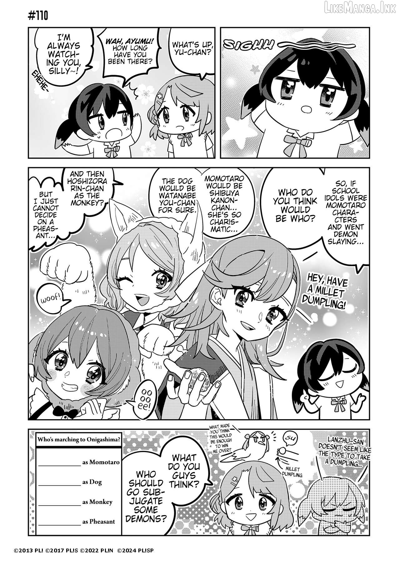 Hangyaku no Nijigasaki Chapter 110 - page 1