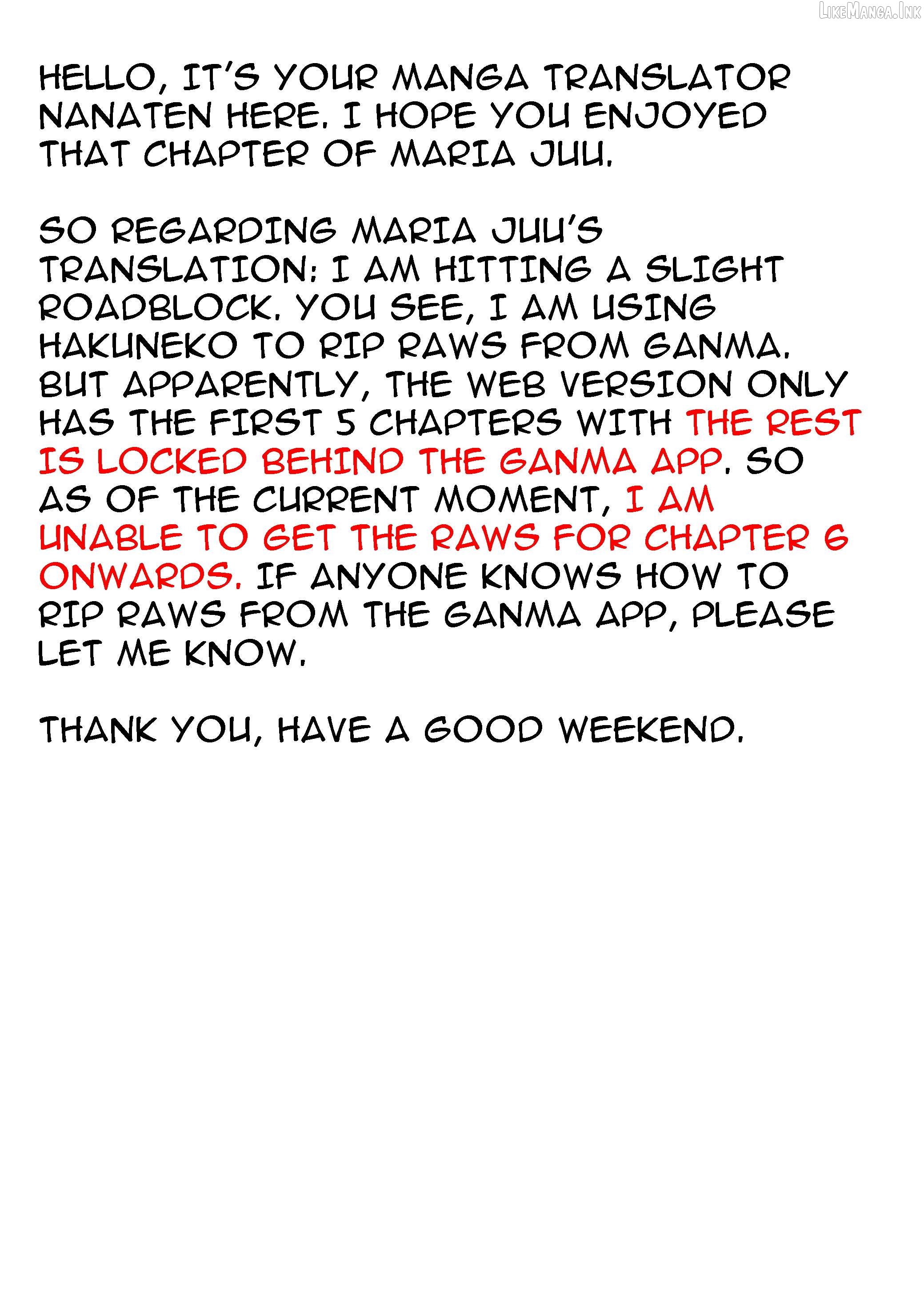 Maria's Curse Chapter 5 - page 25