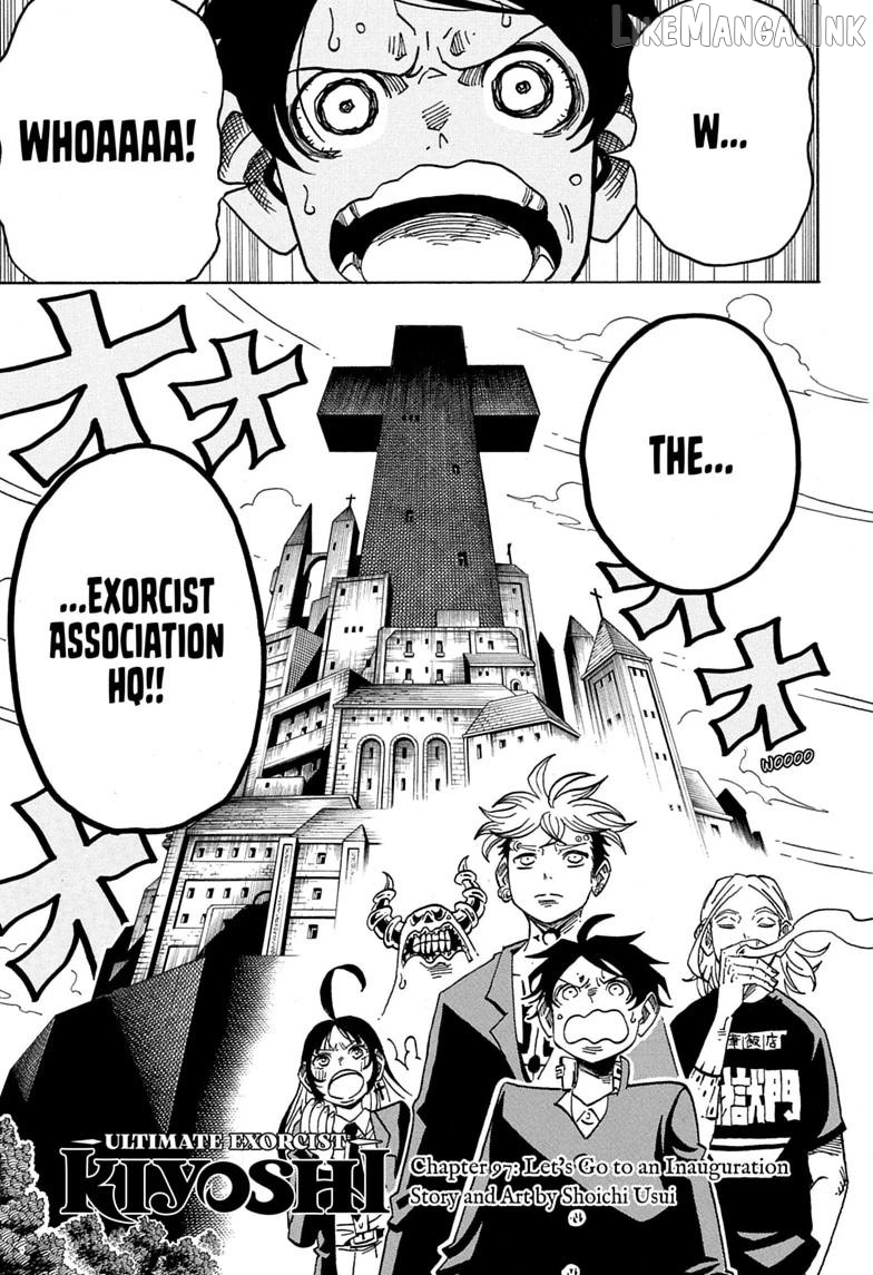 Ultimate Exorcist Kiyoshi Chapter 97 - page 1