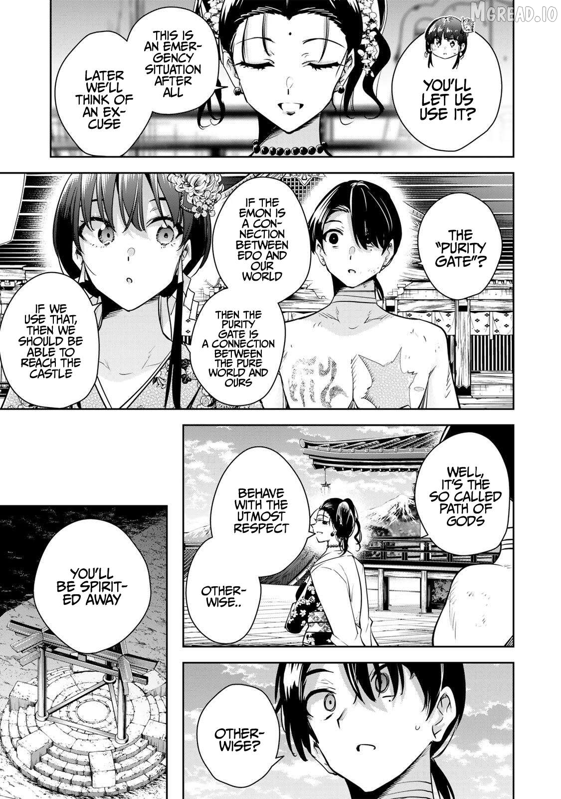 Sakigake no Hana Miko Chapter 74 - page 4