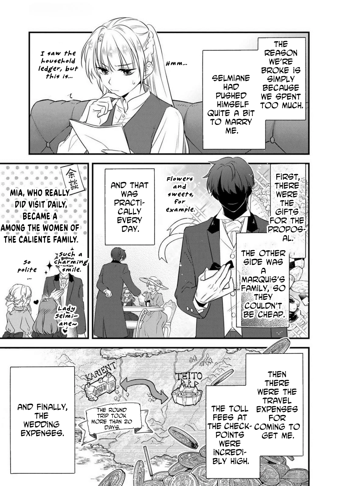 Binbou Kishi ni Yomeiri Shita Hazu ga!? Yajin Reijou wa Koutaishihi ni Natte mo Ryuu wo Karitai Chapter 4 - page 3