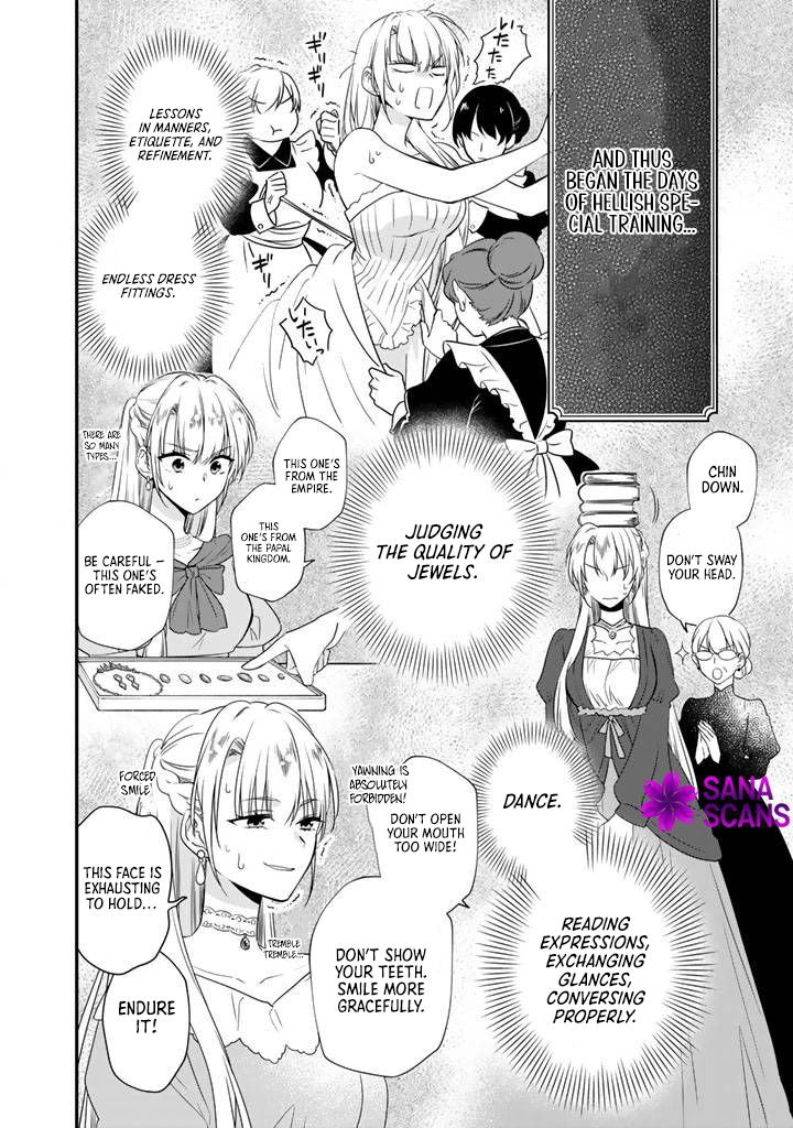 Binbou Kishi ni Yomeiri Shita Hazu ga!? Yajin Reijou wa Koutaishihi ni Natte mo Ryuu wo Karitai Chapter 9 - page 14