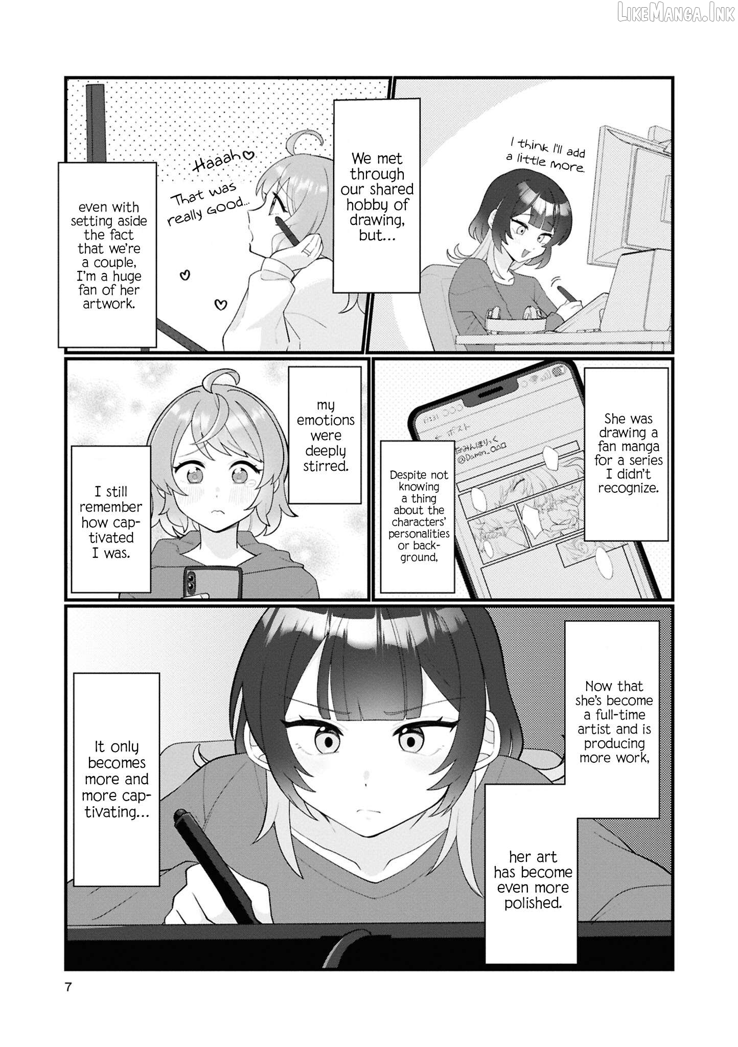 Koharu To Minato: Watashi No Partner Wa Onna No Ko Chapter 19 - page 5