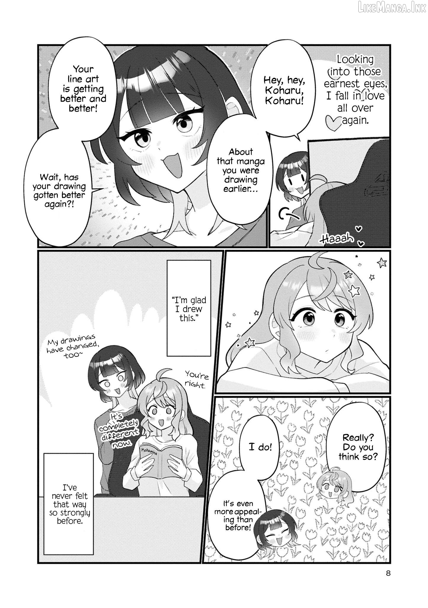 Koharu To Minato: Watashi No Partner Wa Onna No Ko Chapter 19 - page 6