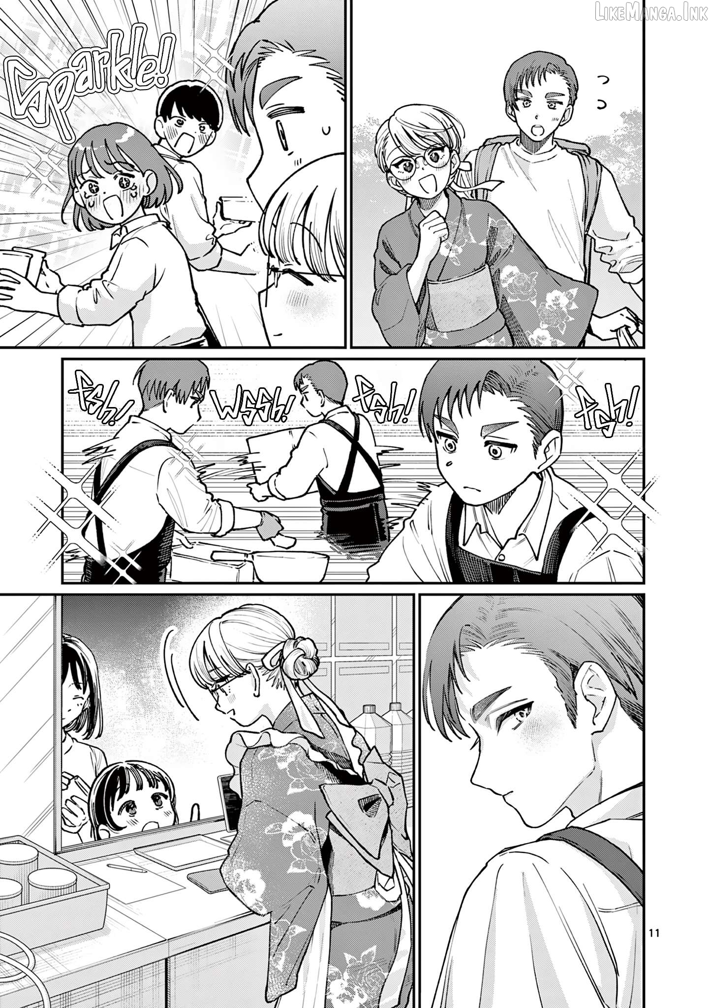 The Blue Love at the Wakaba Household Chapter 46 - page 11