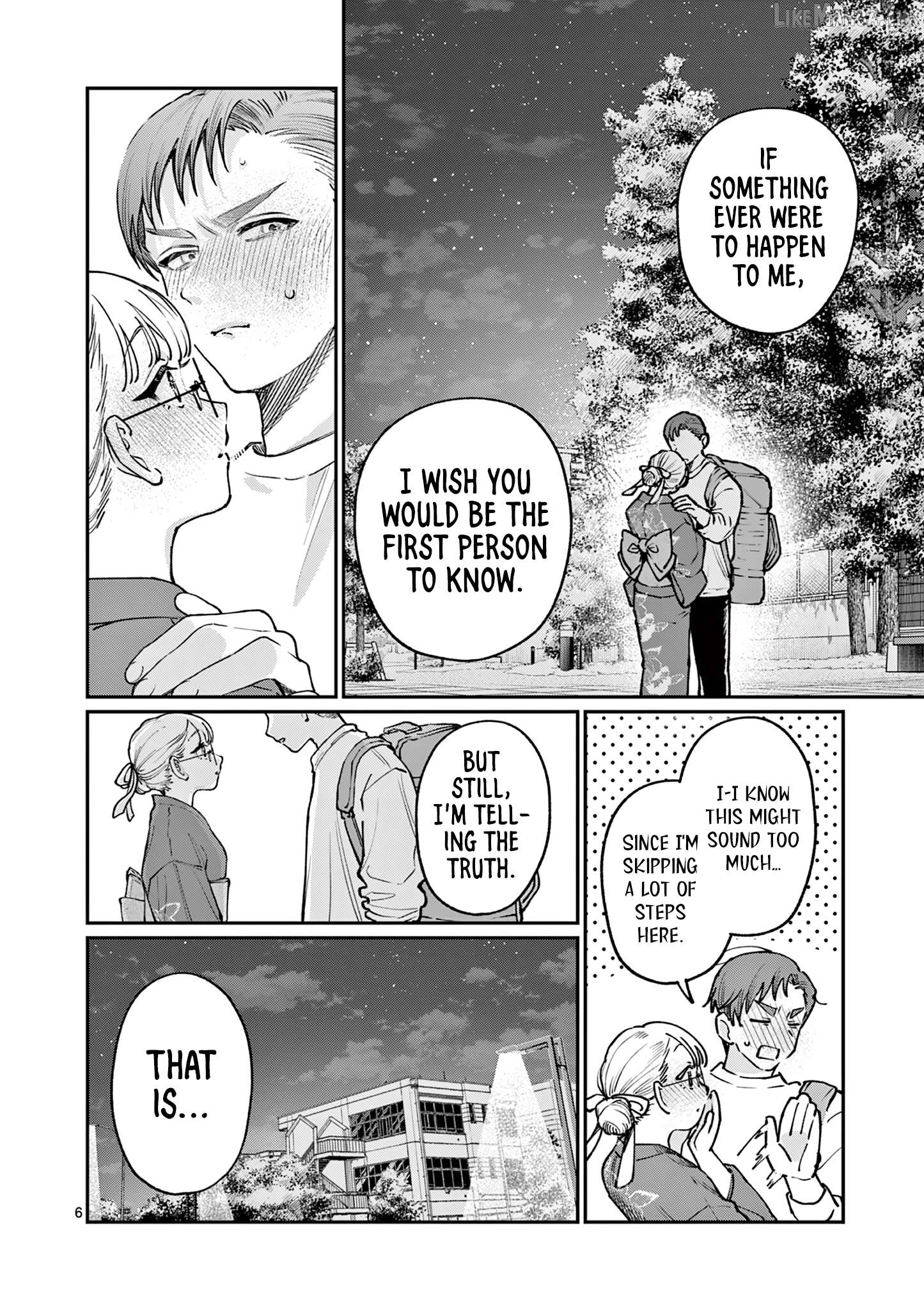 The Blue Love at the Wakaba Household Chapter 46 - page 6