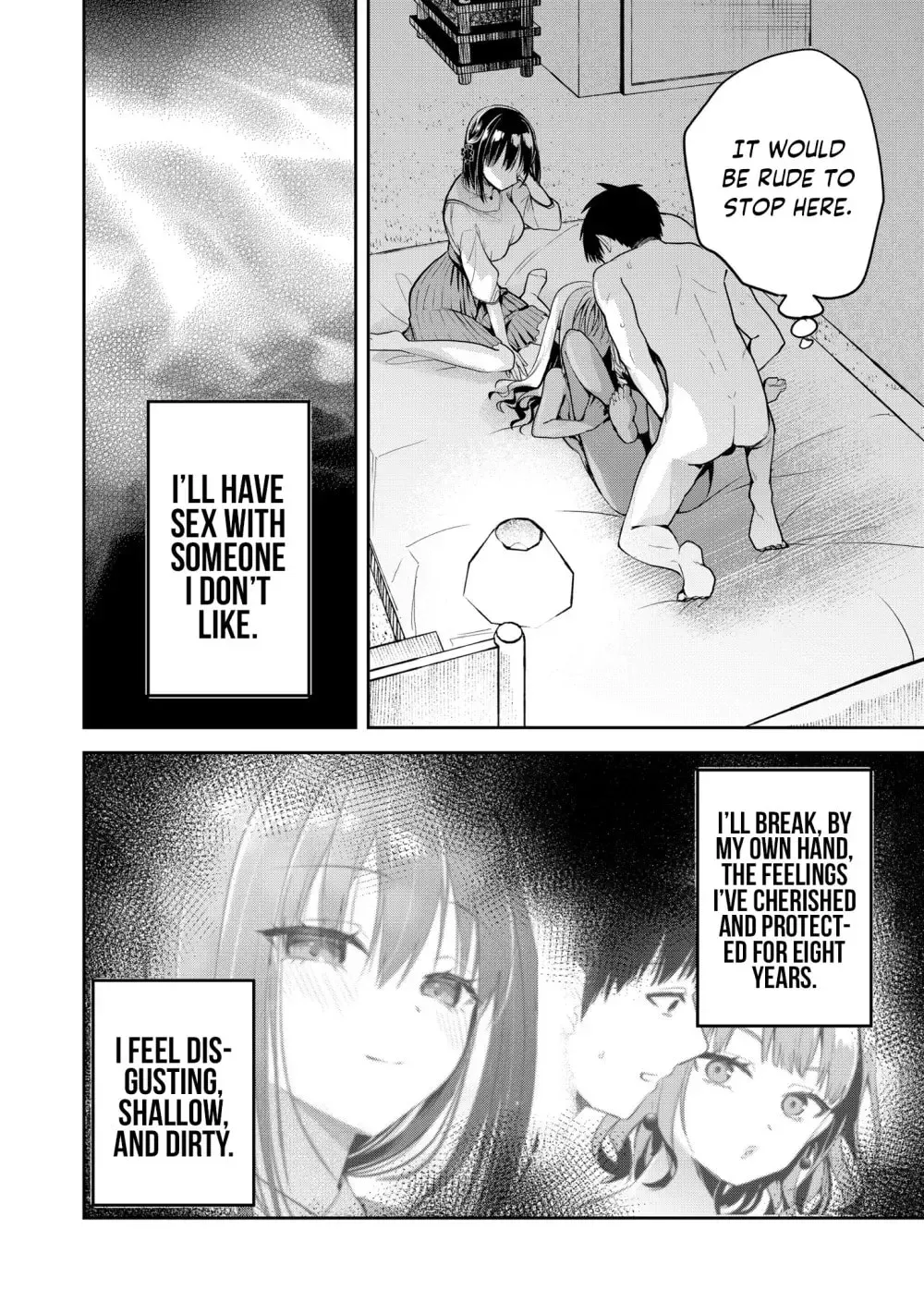 Kimi no Mae de Kimi Igai o Daku Chapter 13 - page 8
