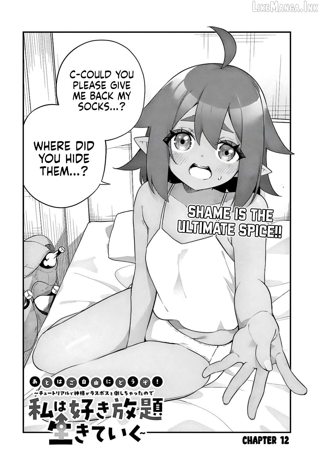 The Rest is Up to You ~Since God Defeated The Final Boss In The Tutorial, I’m Going To Live My Life However I Want~ Chapter 12 - page 3