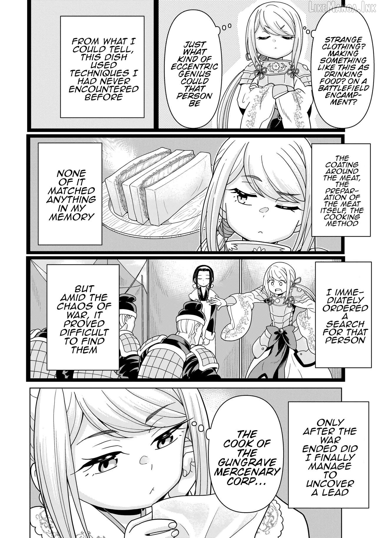 Youheidan no Ryouriban Chapter 14.2 - page 8