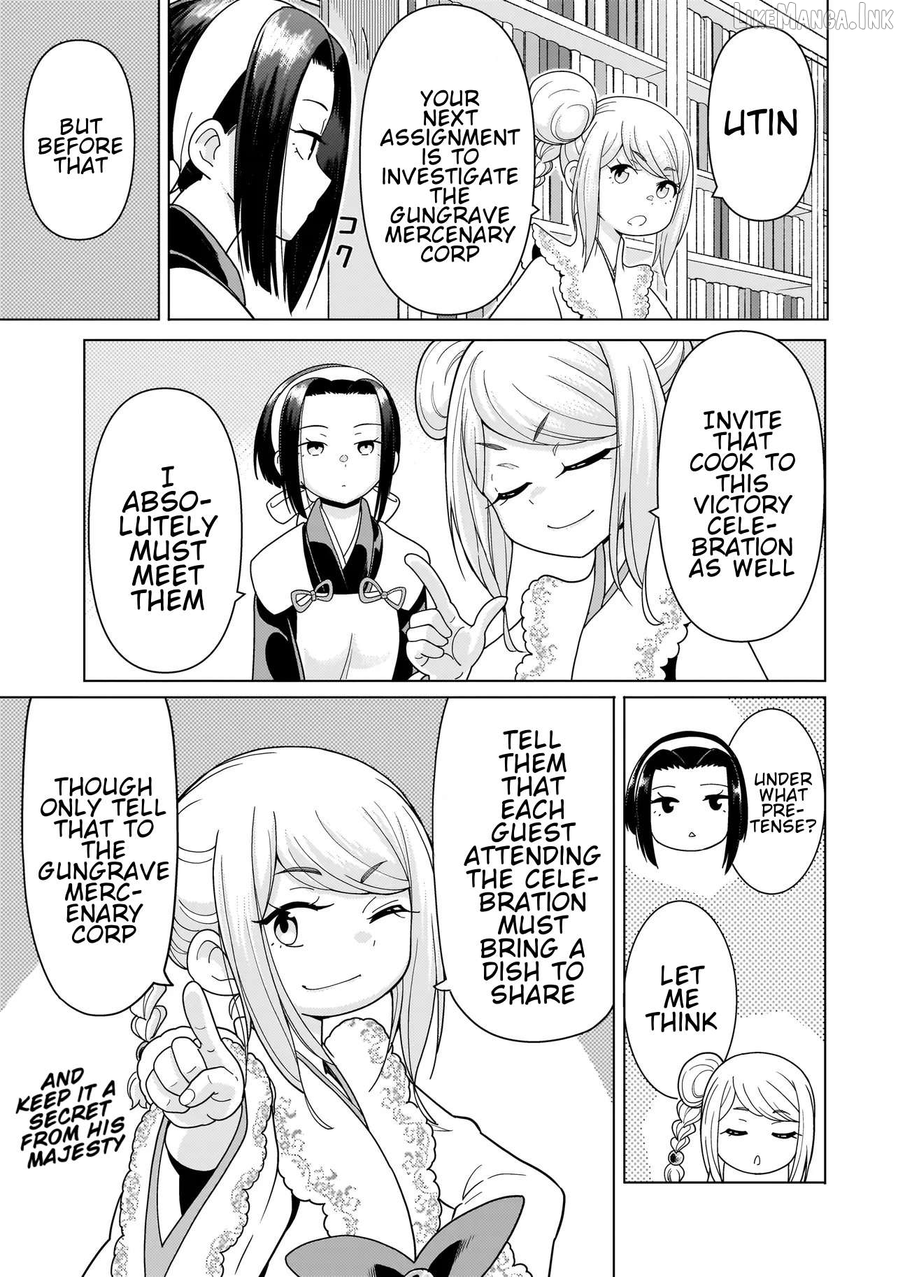 Youheidan no Ryouriban Chapter 14.2 - page 9