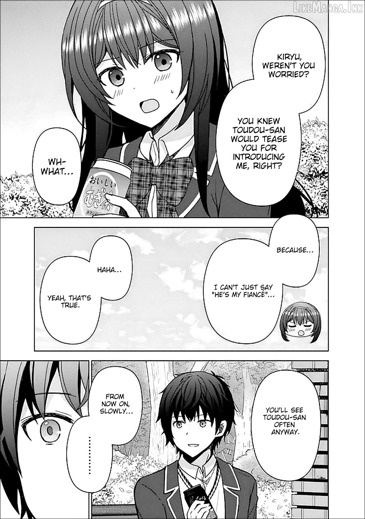It Turns Out That I Have a Fiancee, but She Is the Famous “Villainess” of the School. What Should I Do? Chapter 13.2 - page 11