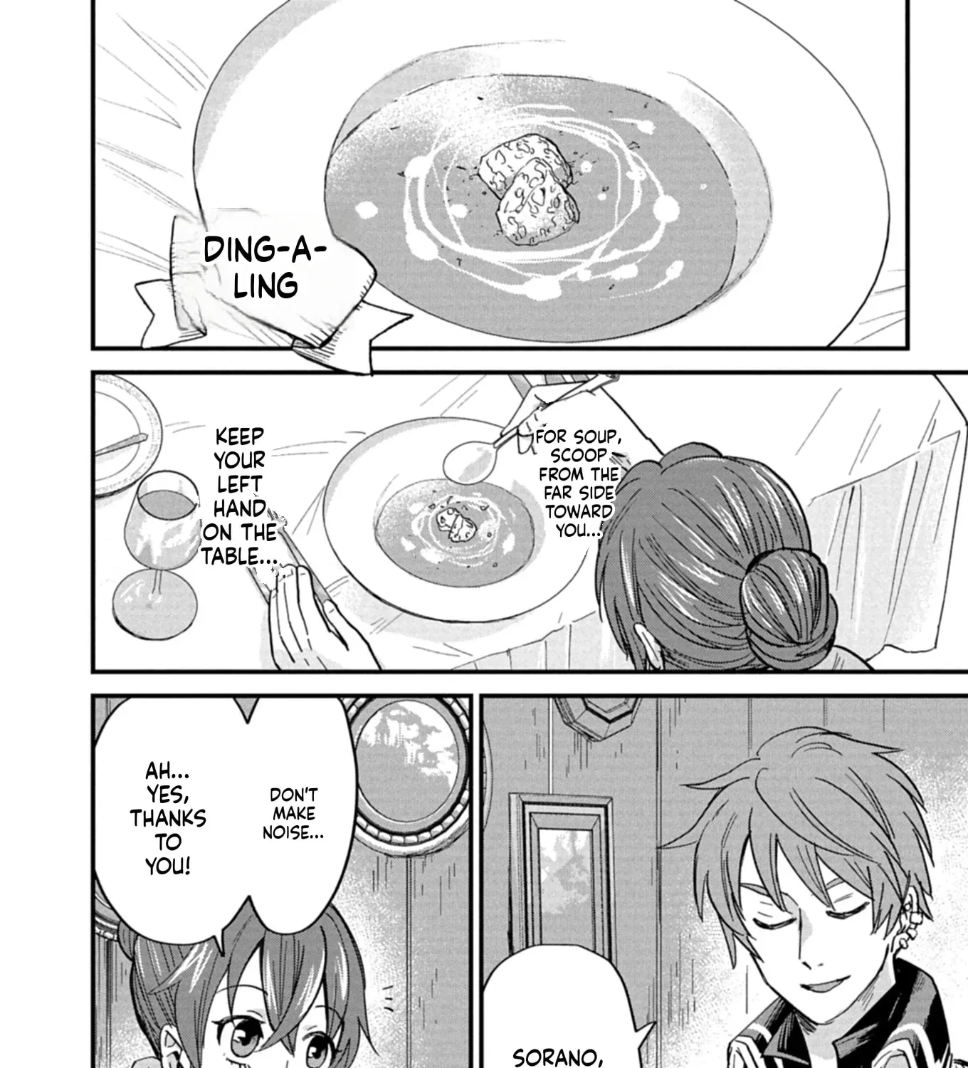 Tenkuu no Isekai Bistro-Ten - Kanban Musume Sorano ga Oishii Shiawase Todokemasu Chapter 11 - page 36