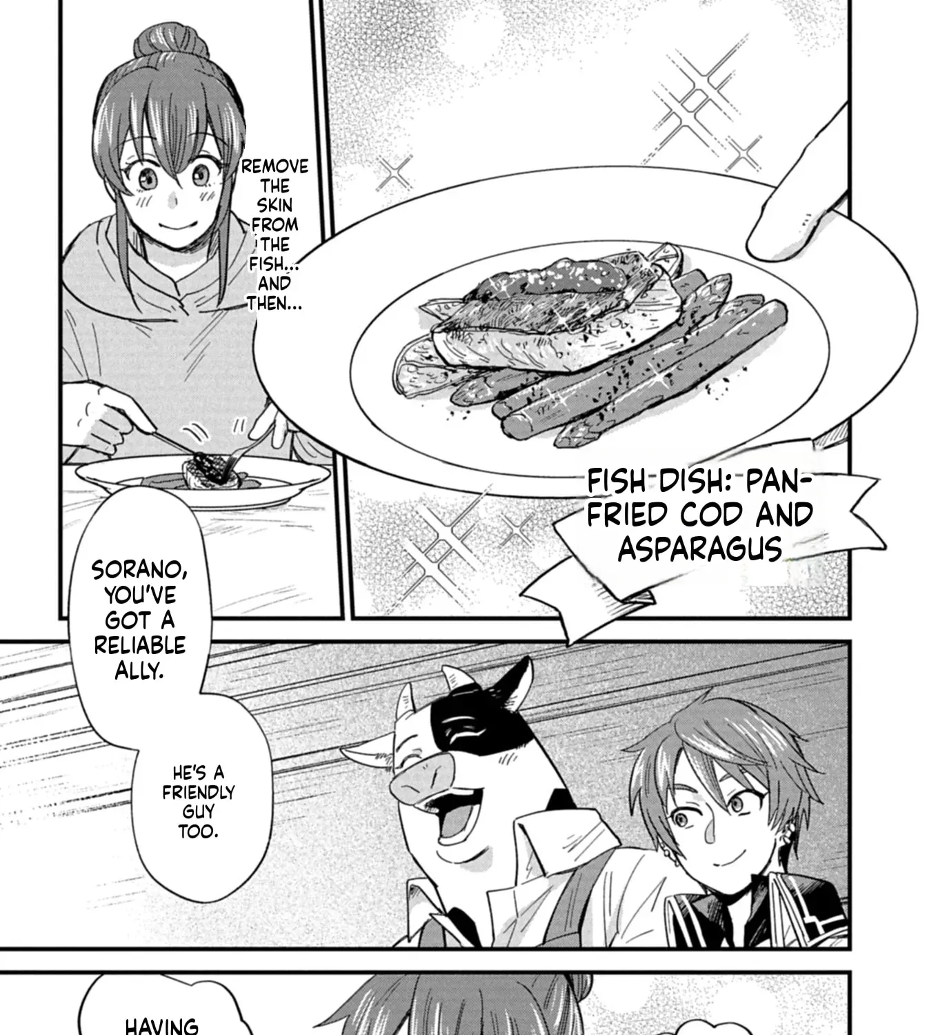Tenkuu no Isekai Bistro-Ten - Kanban Musume Sorano ga Oishii Shiawase Todokemasu Chapter 11 - page 42