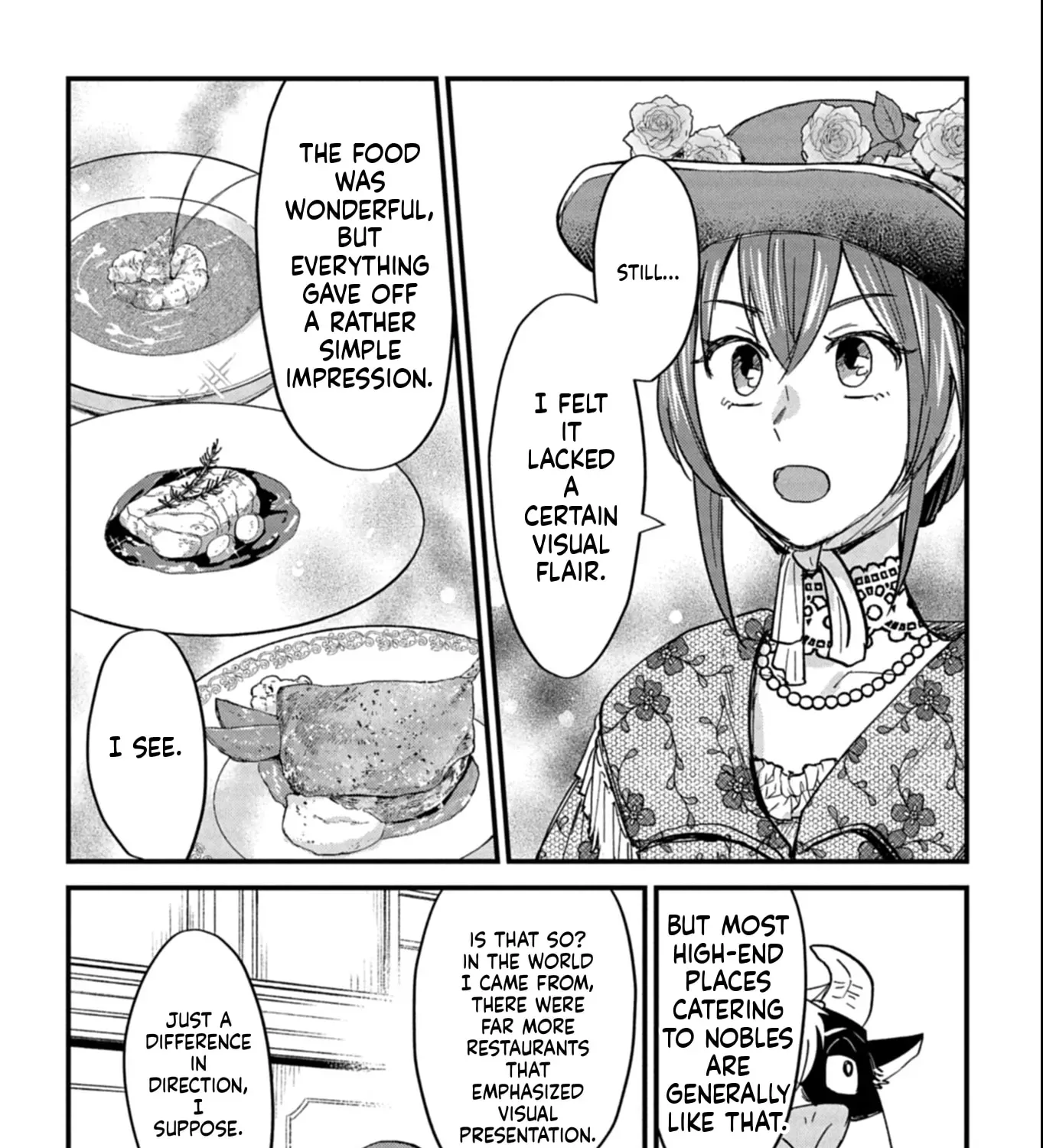 Tenkuu no Isekai Bistro-Ten - Kanban Musume Sorano ga Oishii Shiawase Todokemasu Chapter 12 - page 46