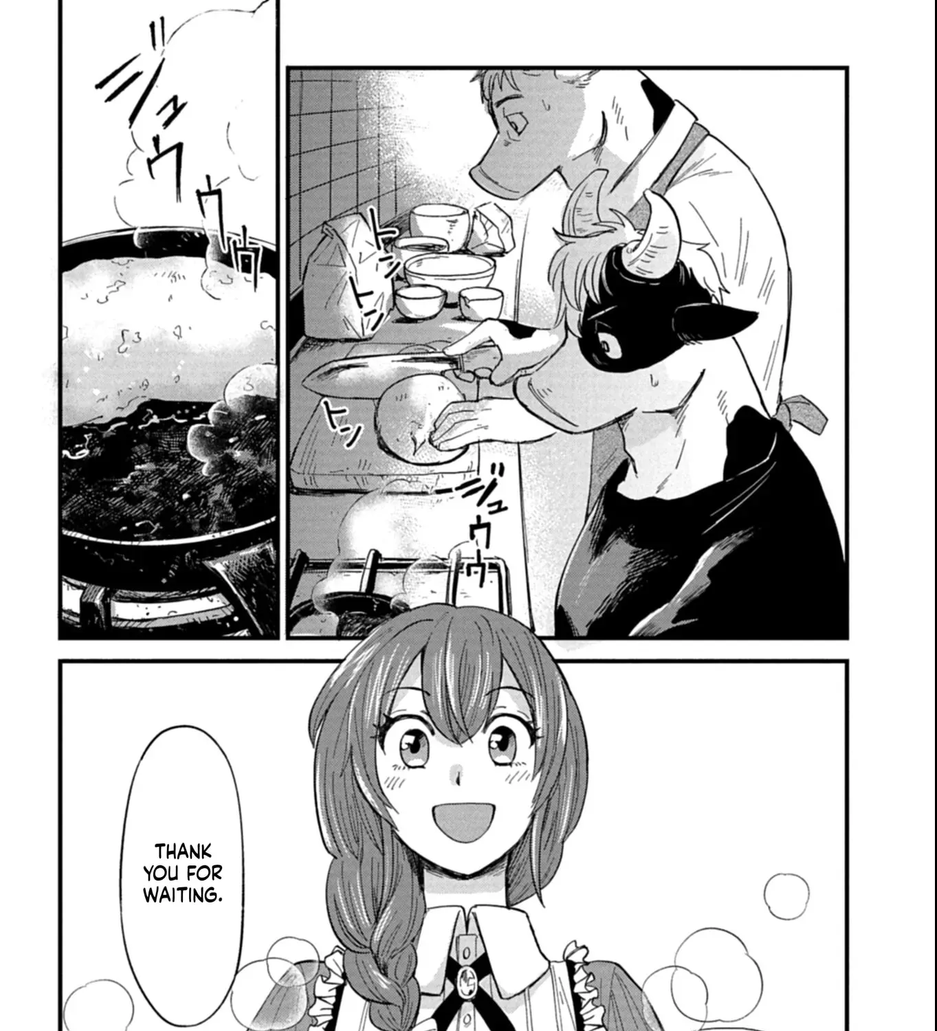 Tenkuu no Isekai Bistro-Ten - Kanban Musume Sorano ga Oishii Shiawase Todokemasu Chapter 13 - page 54