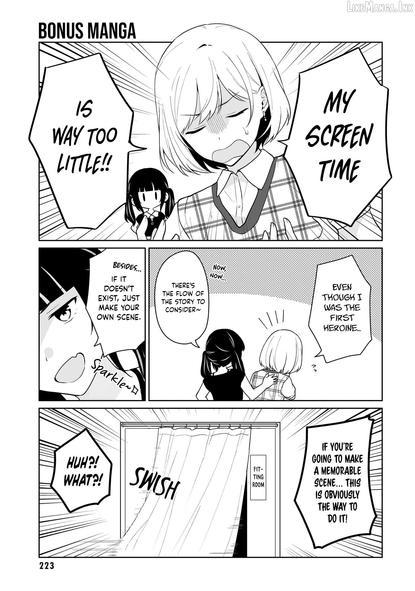 Did you think you could live normally even in a world with a 1:5 male-to-female ratio?~When deeply intense feelings of the girls are unknowingly toyed with by the an oblivious boy~ Chapter 20.5 - page 2