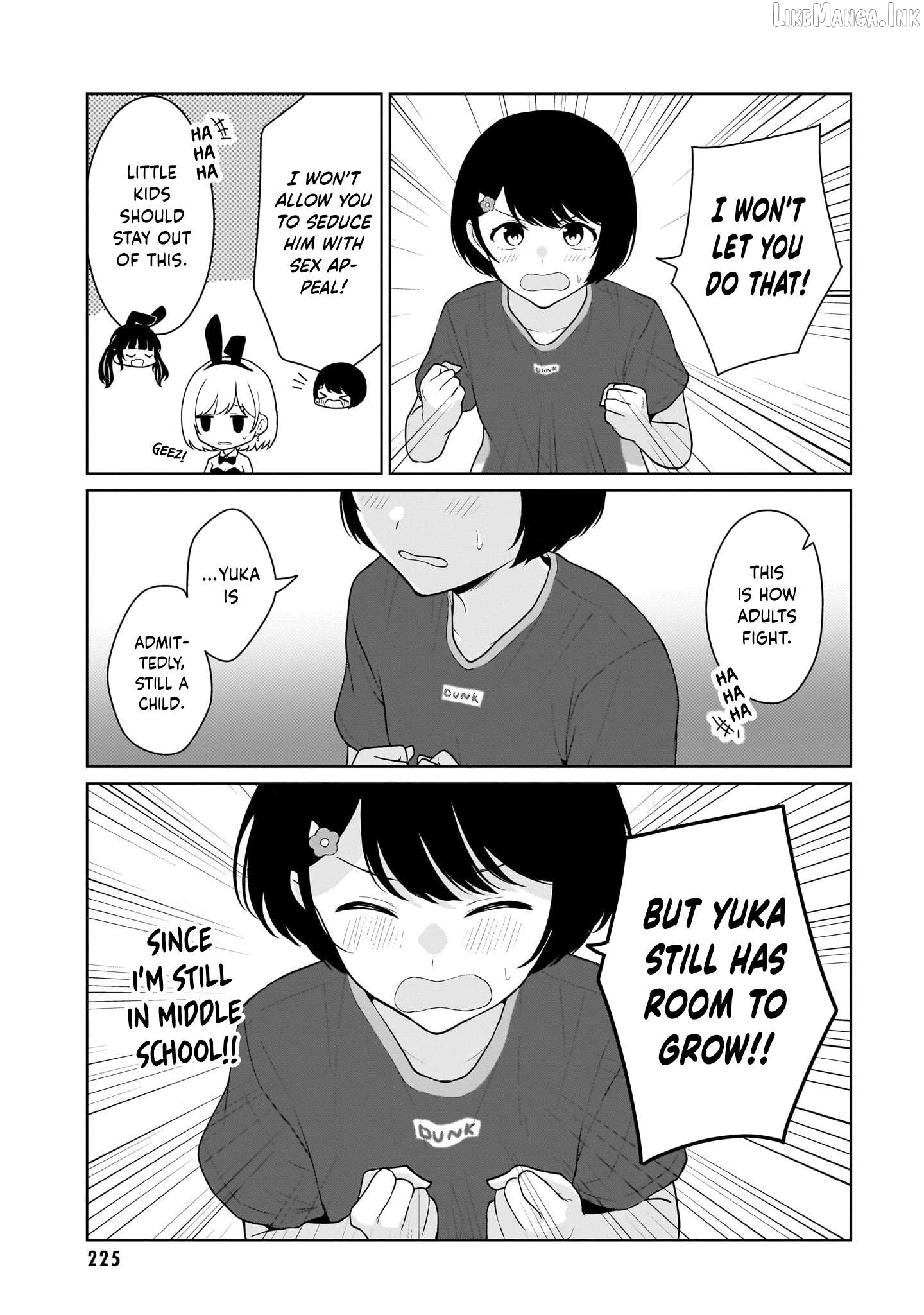 Did you think you could live normally even in a world with a 1:5 male-to-female ratio?~When deeply intense feelings of the girls are unknowingly toyed with by the an oblivious boy~ Chapter 20.5 - page 4