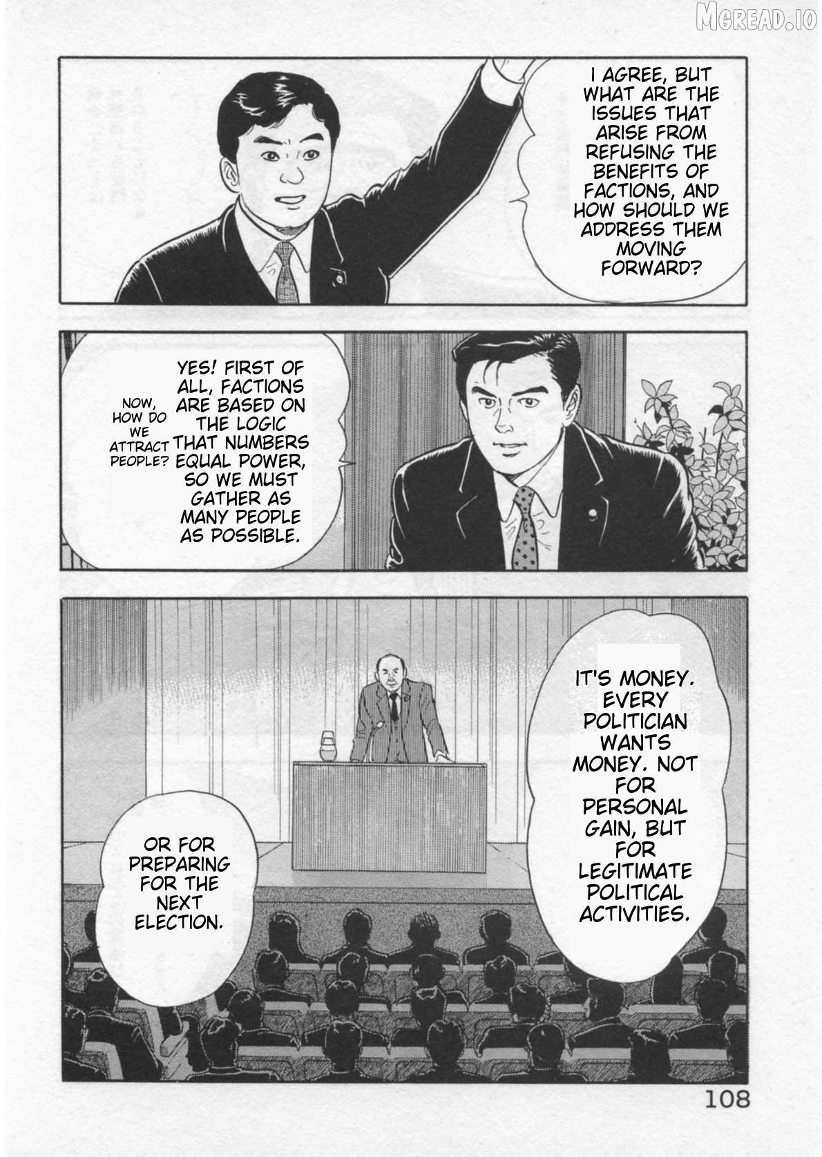 Kaji Ryuusuke no Gi Chapter 39 - page 8