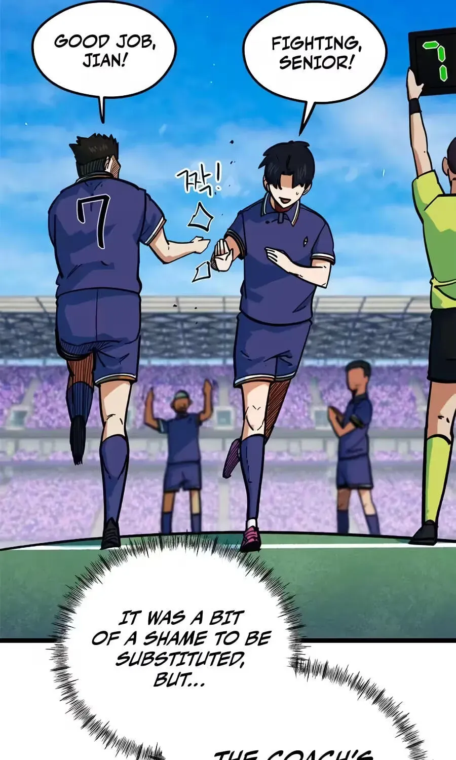 I'm Being Misunderstood as a Soccer Genius Chapter 73 - page 155
