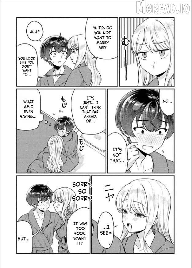 Douyara Ore wa imadoki Gal na Toshiue Osananajimi kara Gekiomokanjou wo Mukerareteirurashii Chapter 15 - page 8