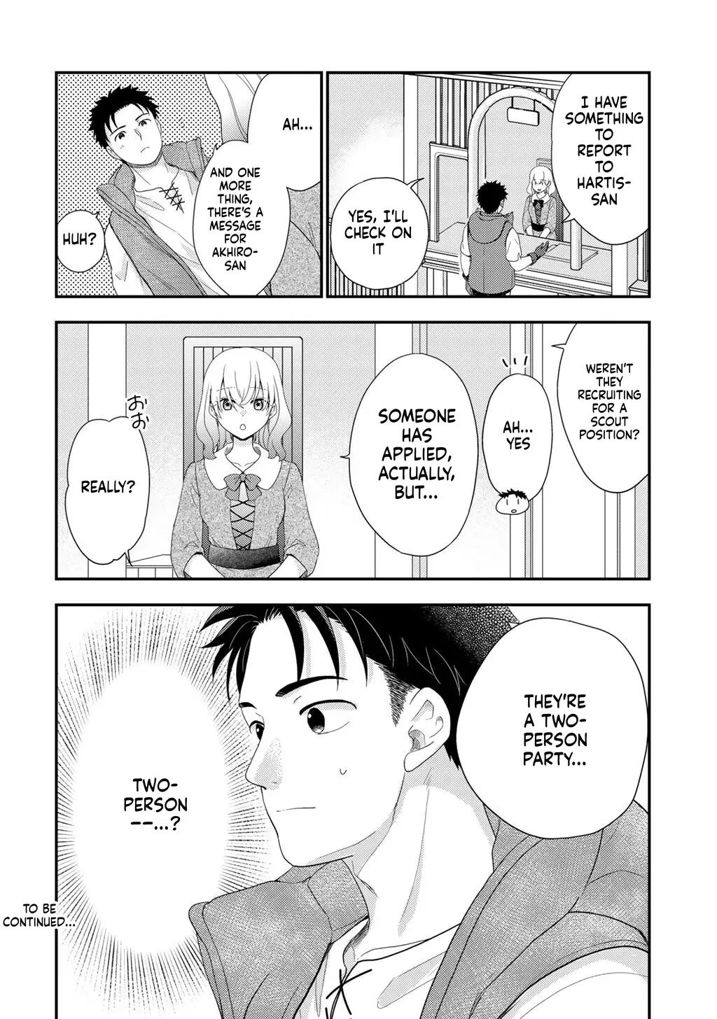 Isekai ni Kita Mitai Dakedo Dousureba Yoi no Darou: Shachiku SE no My Pace Boukenki Chapter 36 - page 22