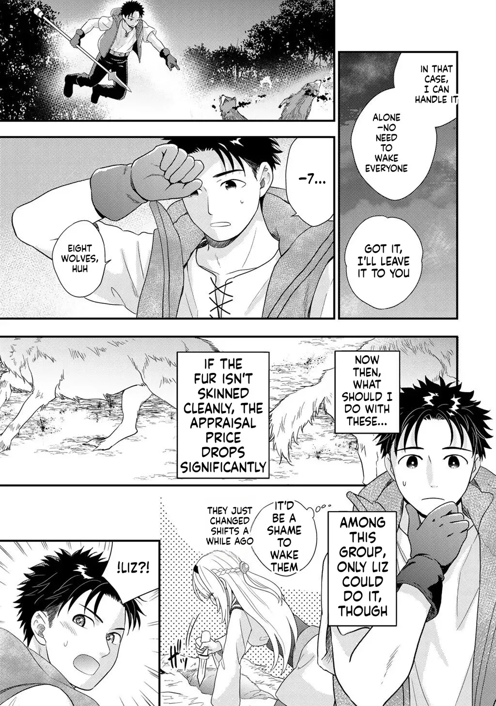 Isekai ni Kita Mitai Dakedo Dousureba Yoi no Darou: Shachiku SE no My Pace Boukenki Chapter 36 - page 7