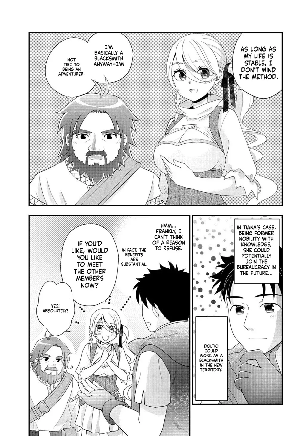 Isekai ni Kita Mitai Dakedo Dousureba Yoi no Darou: Shachiku SE no My Pace Boukenki Chapter 37 - page 12