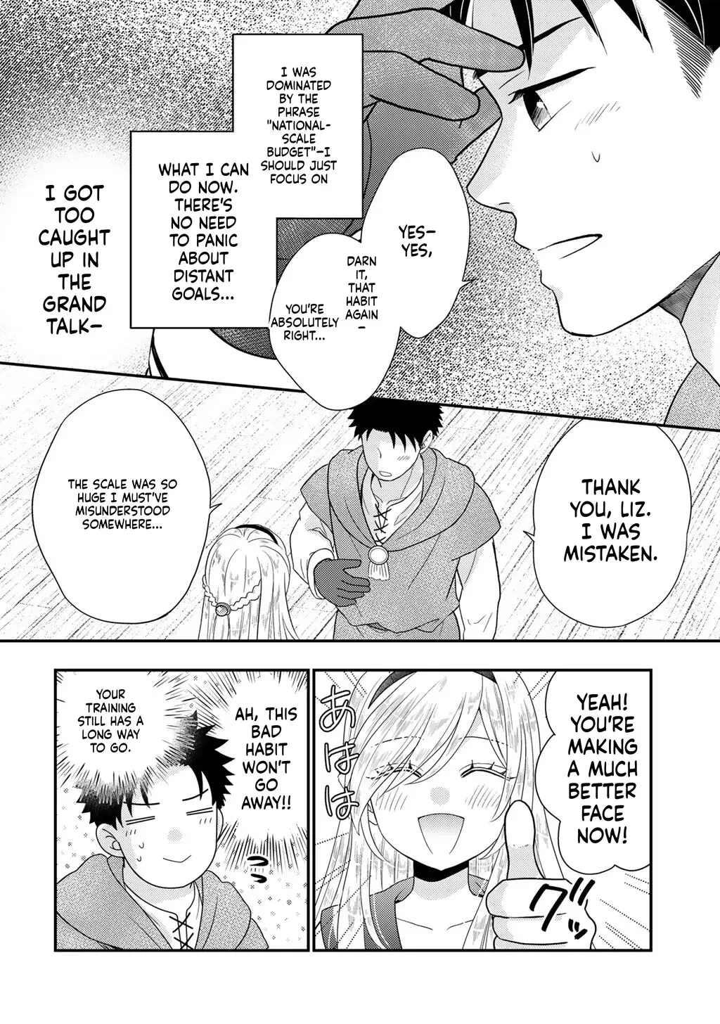 Isekai ni Kita Mitai Dakedo Dousureba Yoi no Darou: Shachiku SE no My Pace Boukenki Chapter 38 - page 12