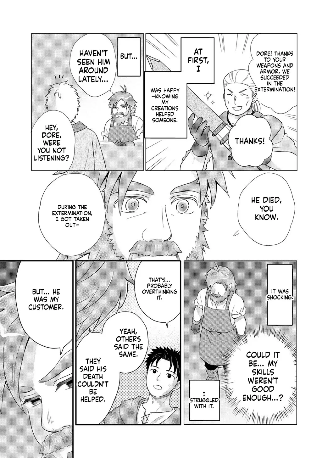 Isekai ni Kita Mitai Dakedo Dousureba Yoi no Darou: Shachiku SE no My Pace Boukenki Chapter 38 - page 17