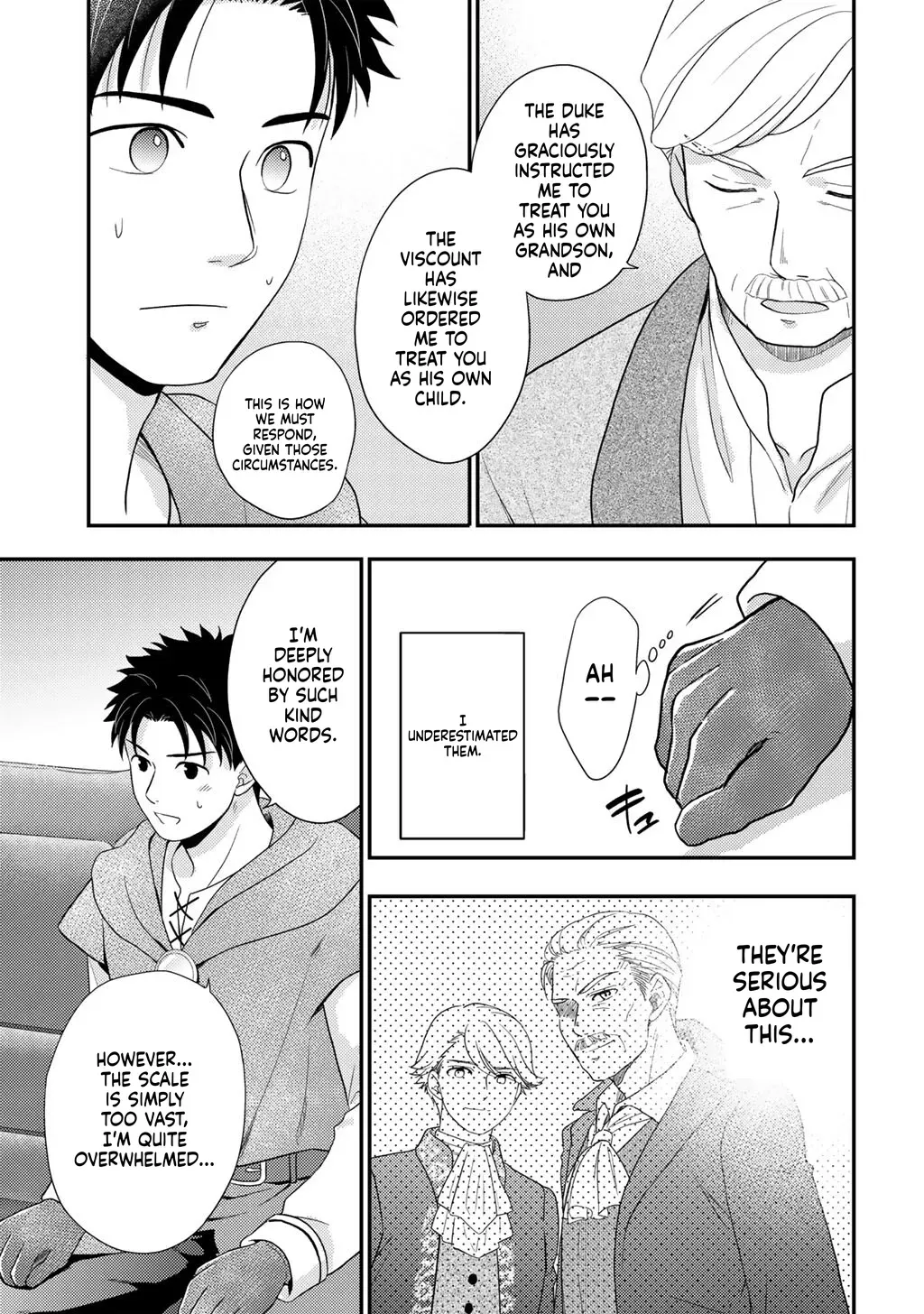 Isekai ni Kita Mitai Dakedo Dousureba Yoi no Darou: Shachiku SE no My Pace Boukenki Chapter 38 - page 5