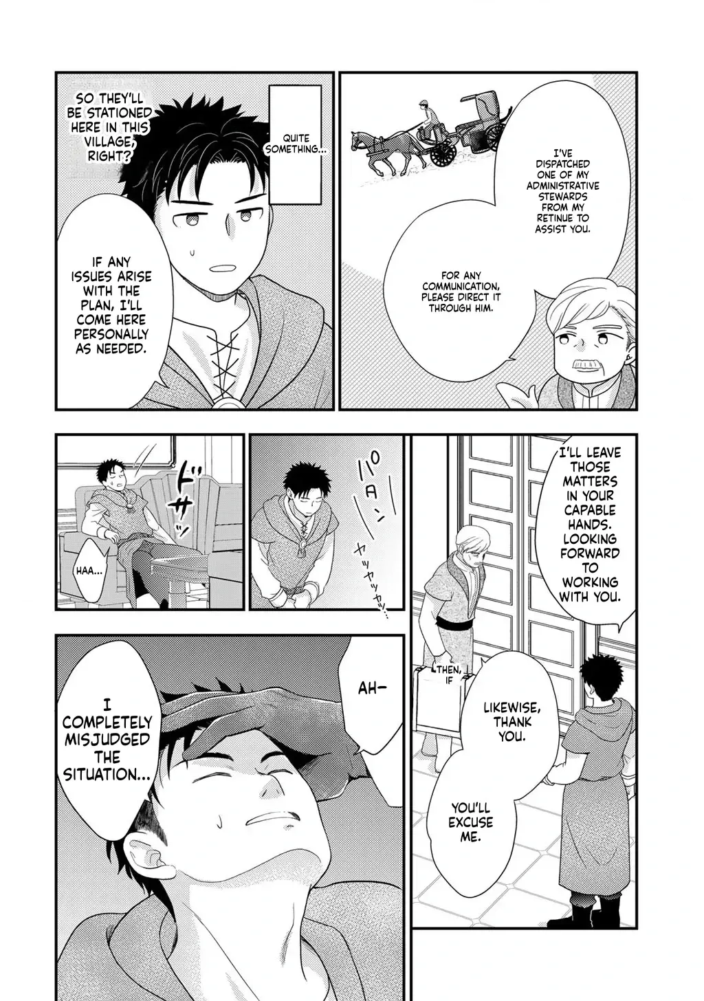 Isekai ni Kita Mitai Dakedo Dousureba Yoi no Darou: Shachiku SE no My Pace Boukenki Chapter 38 - page 8