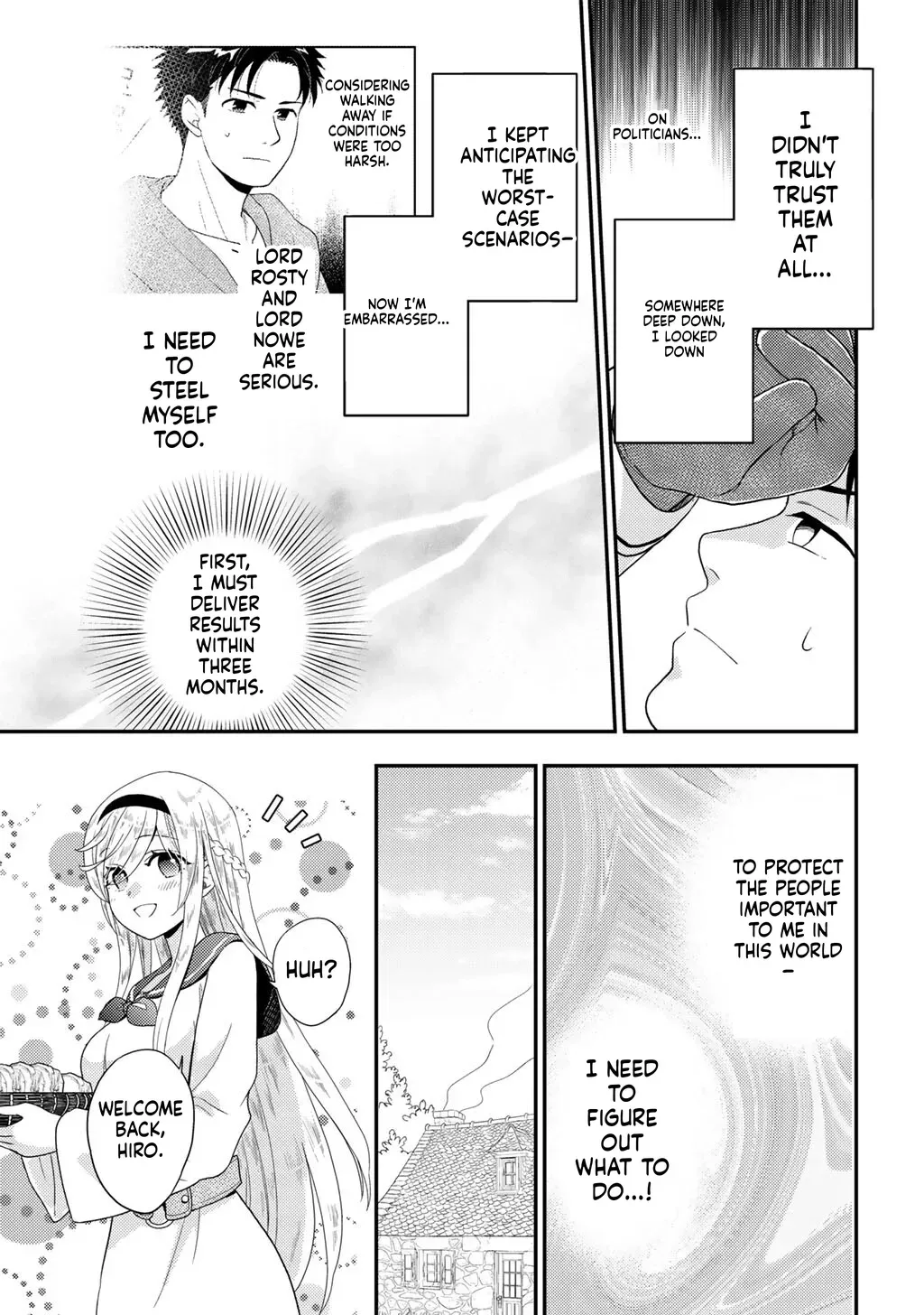 Isekai ni Kita Mitai Dakedo Dousureba Yoi no Darou: Shachiku SE no My Pace Boukenki Chapter 38 - page 9