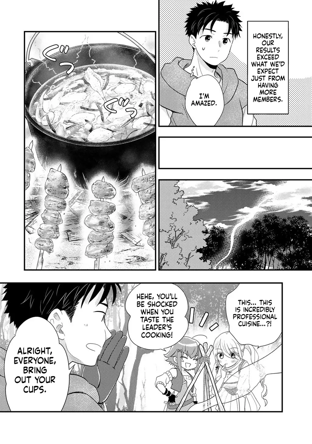 Isekai ni Kita Mitai Dakedo Dousureba Yoi no Darou: Shachiku SE no My Pace Boukenki Chapter 39 - page 14