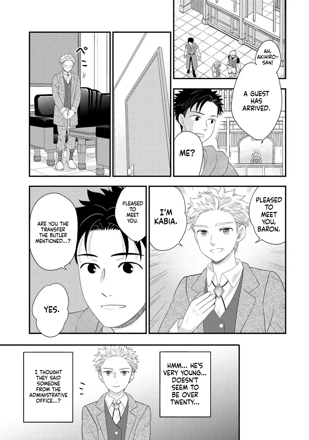 Isekai ni Kita Mitai Dakedo Dousureba Yoi no Darou: Shachiku SE no My Pace Boukenki Chapter 39 - page 23