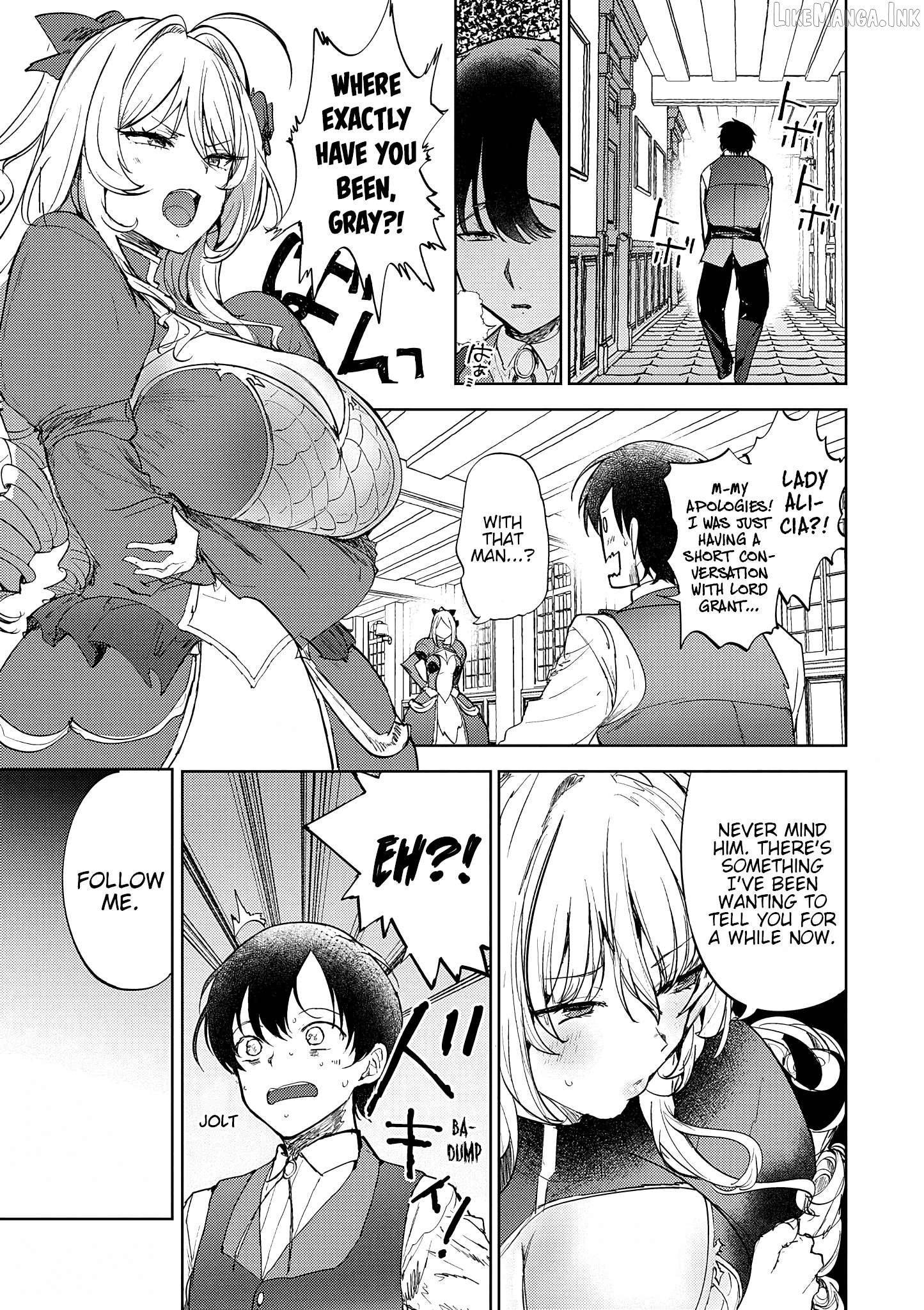Hyouketsu Reijou-sama wo Follow Shitara, Mechamecha Dekiai Sareteshimatta Ken Chapter 13 - page 1