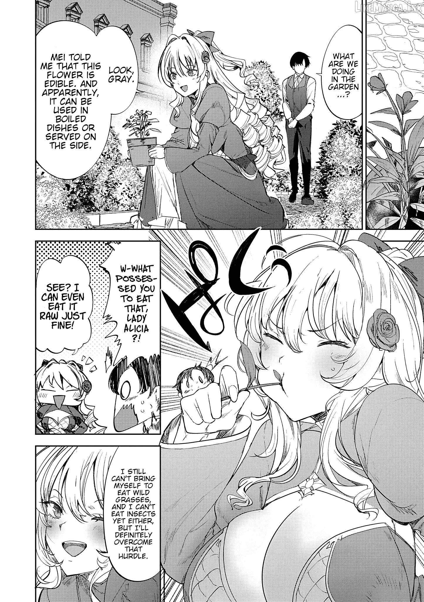 Hyouketsu Reijou-sama wo Follow Shitara, Mechamecha Dekiai Sareteshimatta Ken Chapter 13 - page 2
