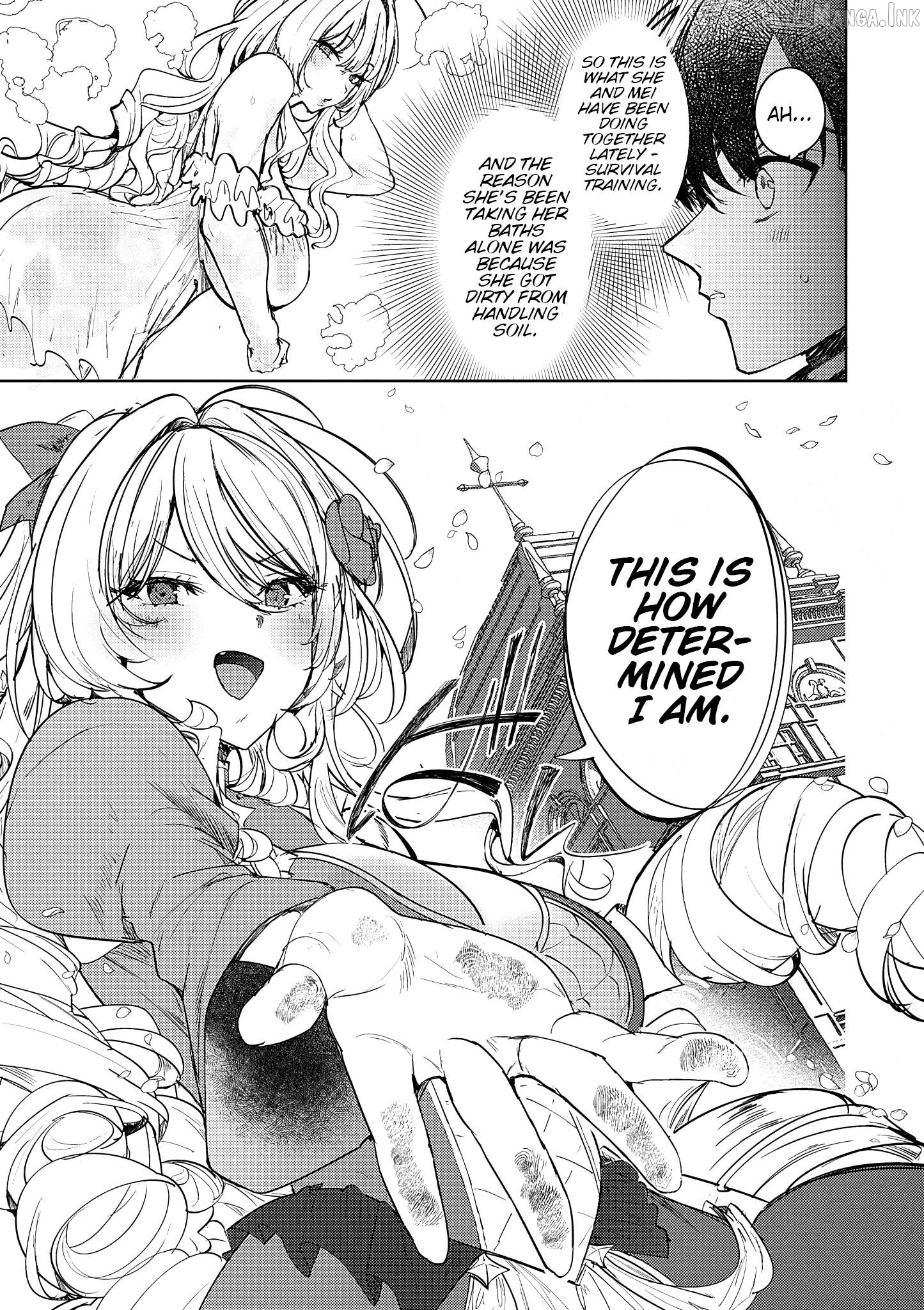 Hyouketsu Reijou-sama wo Follow Shitara, Mechamecha Dekiai Sareteshimatta Ken Chapter 13 - page 3