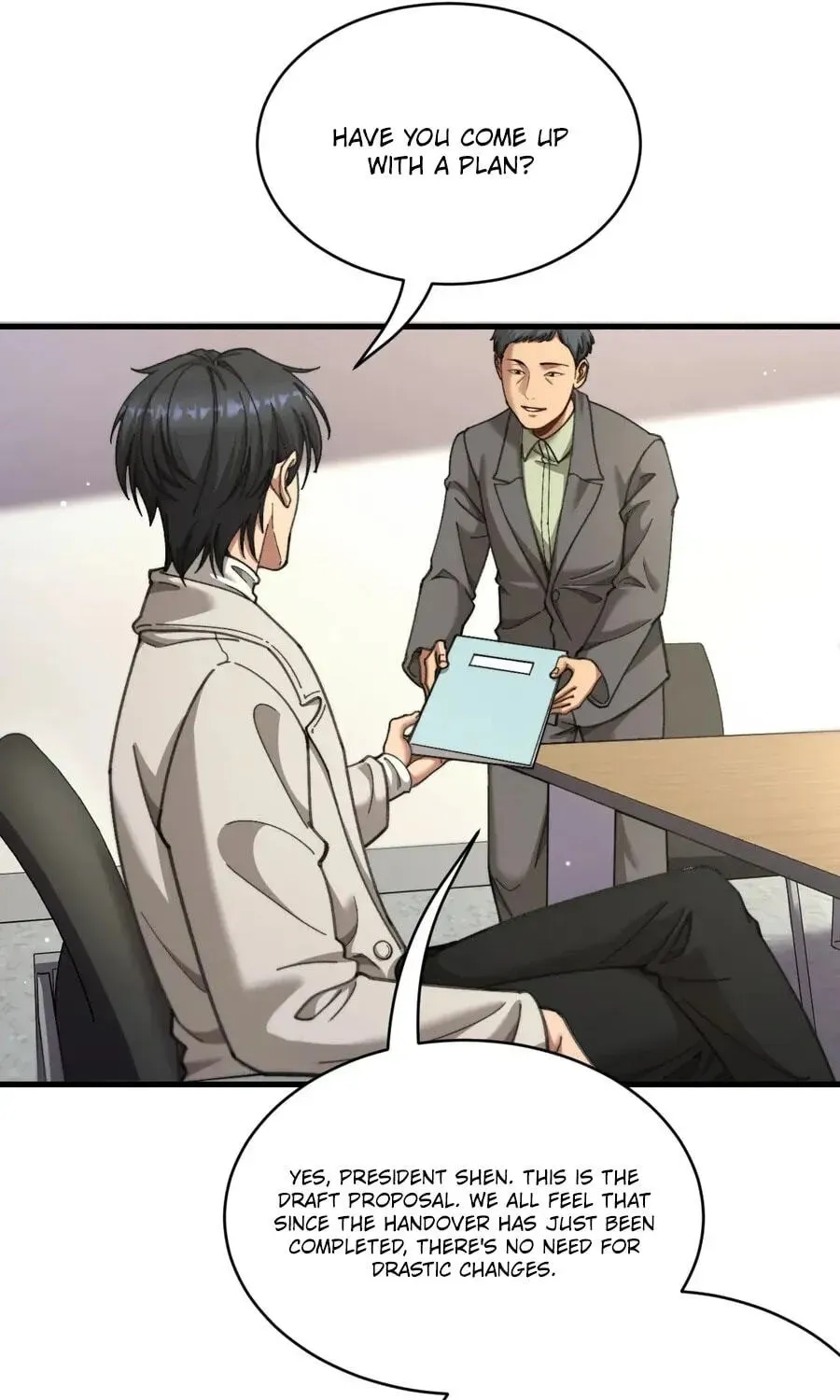 After Becoming Financially Free, They Offered Their Loyalty Chapter 100 - page 24
