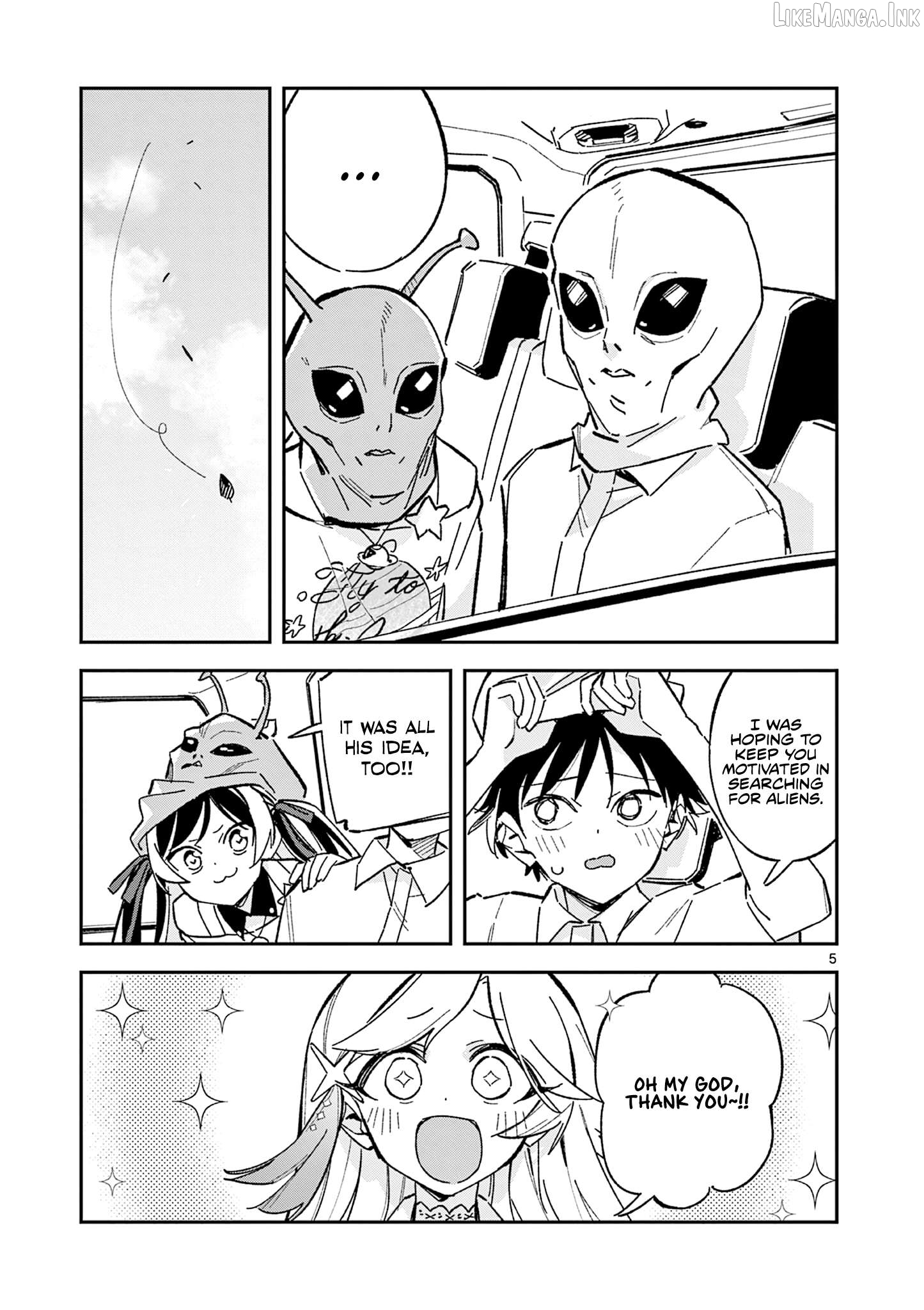 After School, We Wander in Space. Chapter 54 - page 5