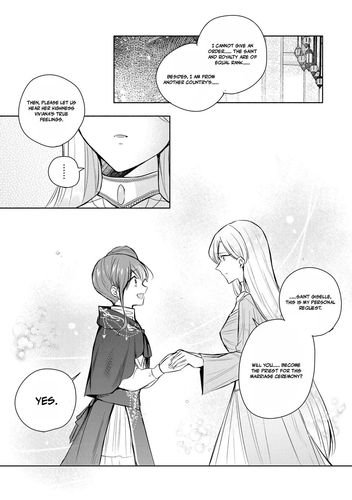 if you’re looking for the saint then my sister is the one you seek Chapter 39.2 - page 9
