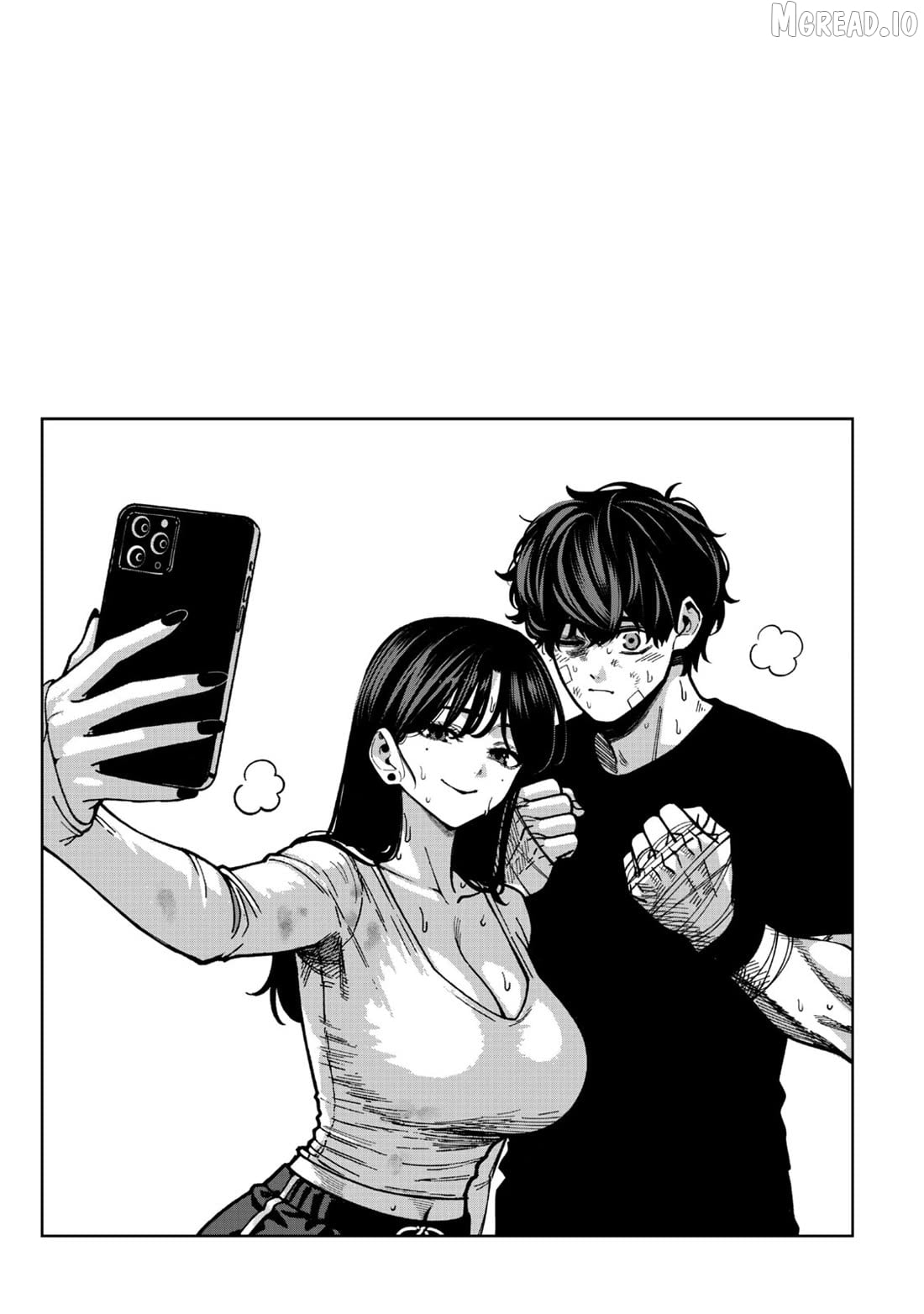 Bouryoku Banzai Chapter 57.5 - page 4