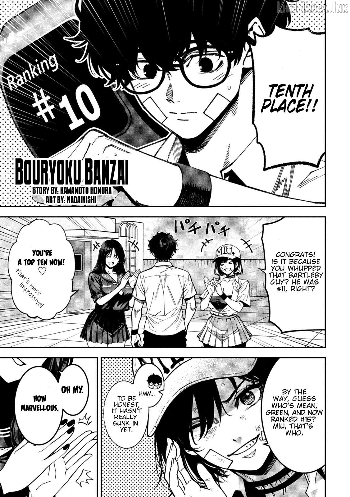 Bouryoku Banzai Chapter 60 - page 3