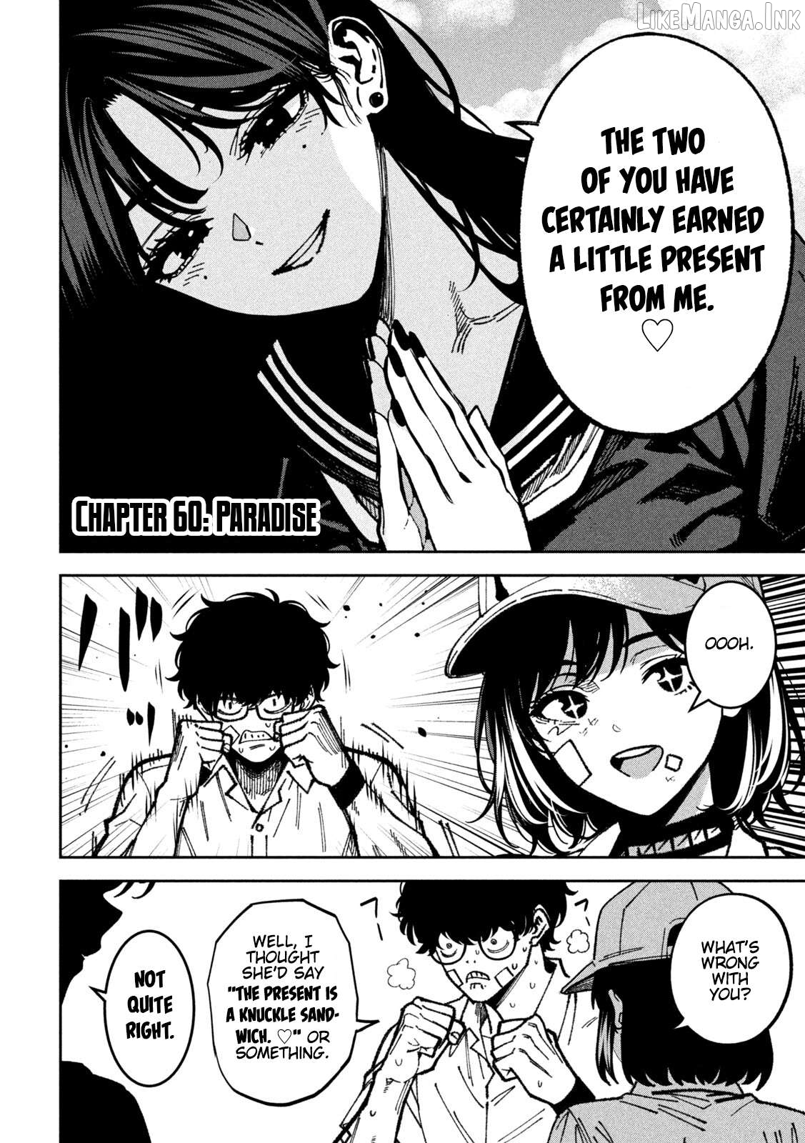 Bouryoku Banzai Chapter 60 - page 4