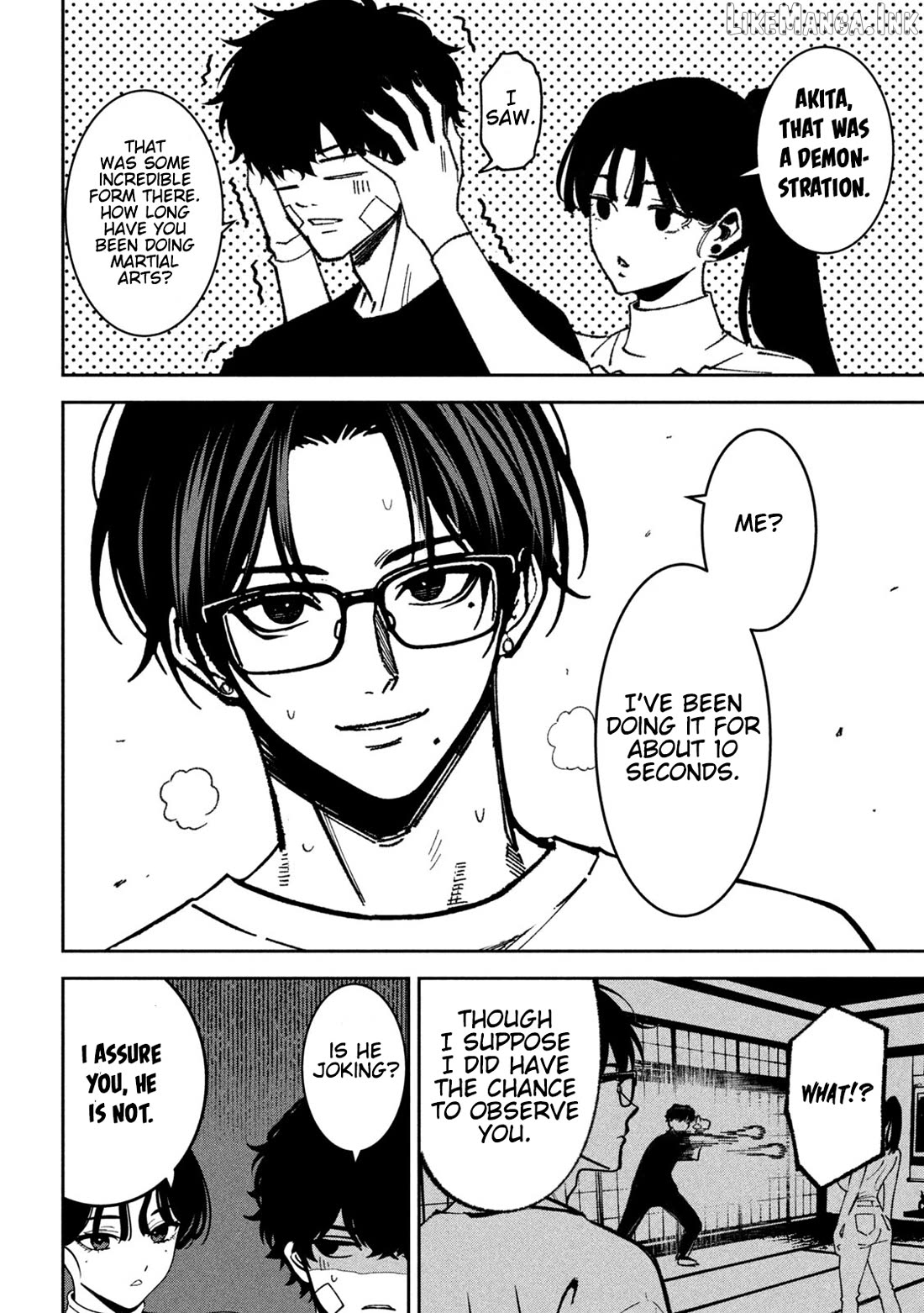Bouryoku Banzai Chapter 61 - page 10